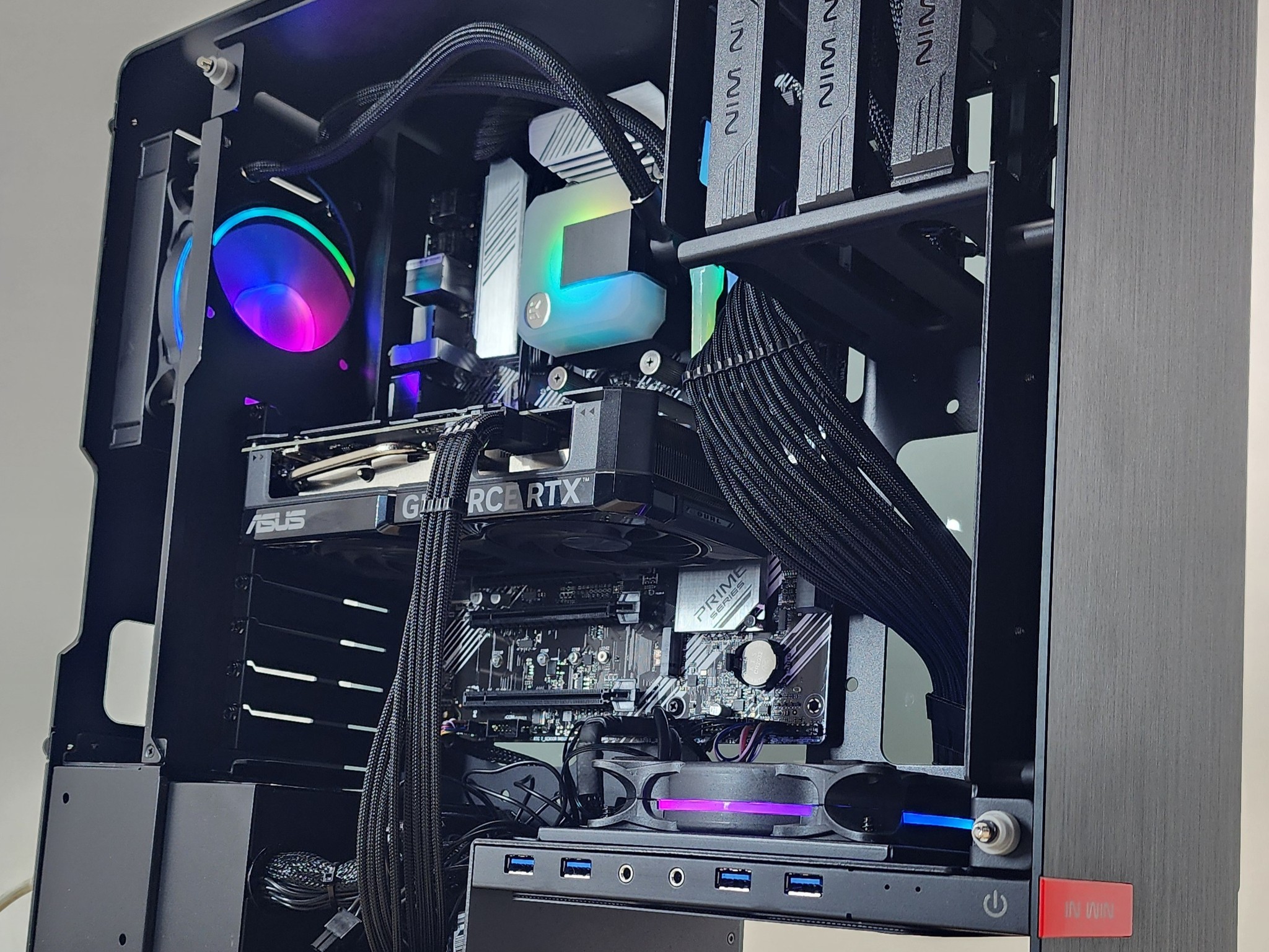 Gaming PC Ryzen 7 5700G 16GB RAM 1TB SSD RTX 4060 Ti 8GB Windows 11 Computer
