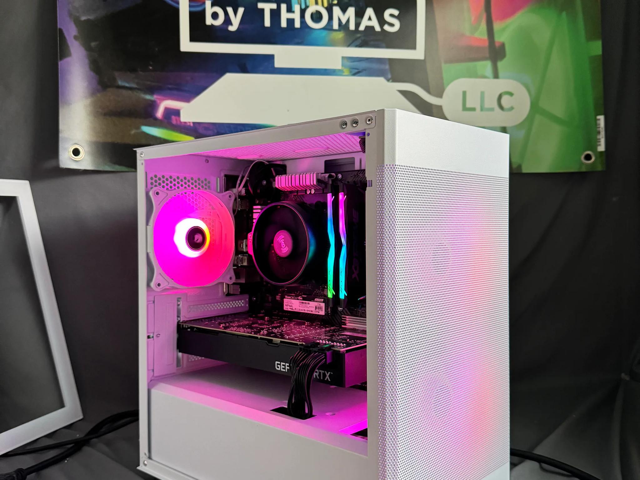 RTX 3070 Ryzen 5500 White Gaming PC