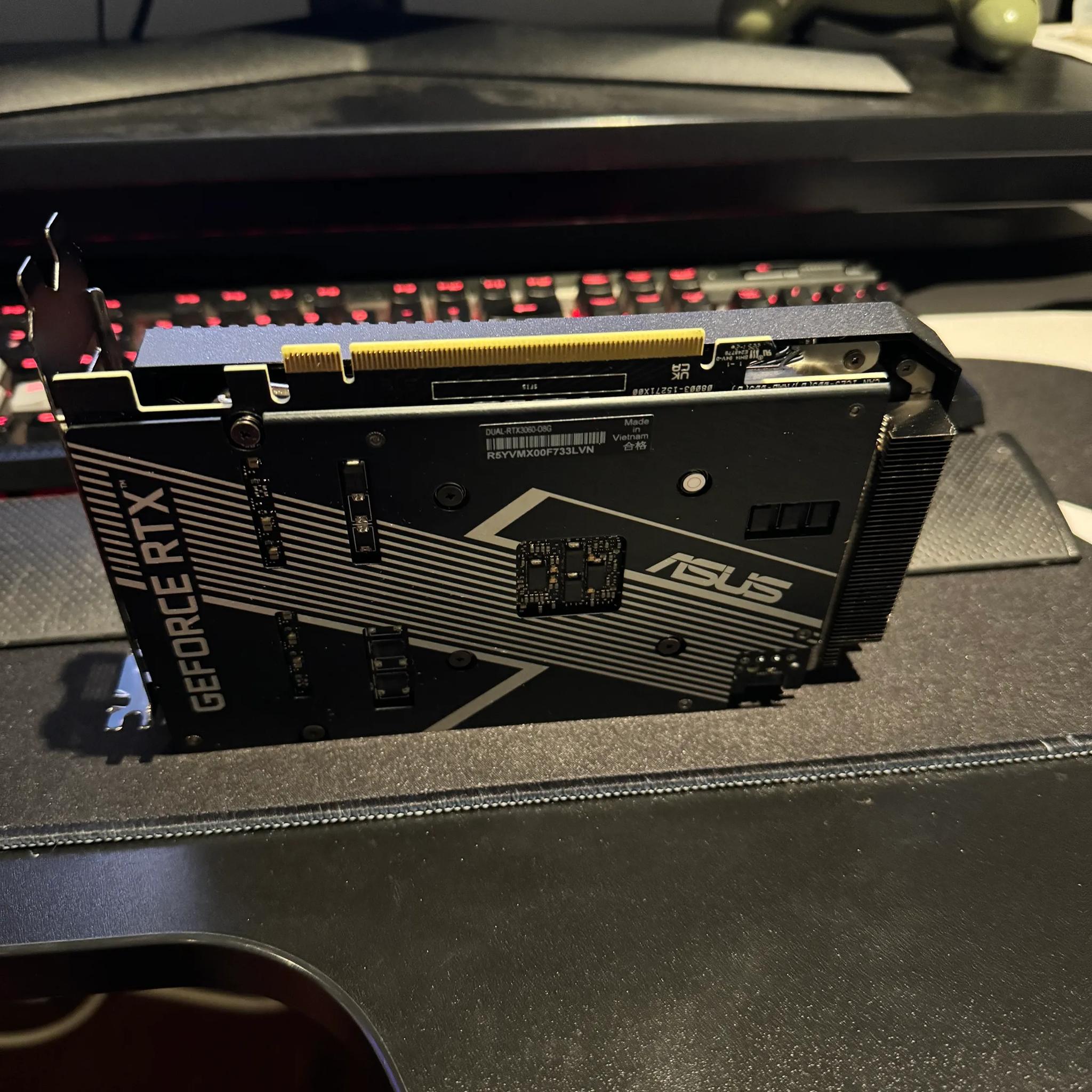 ASUS Dual NVIDIA GeForce RTX 3060 OC Edition 8GB GDDR6 Gaming Graphics Card