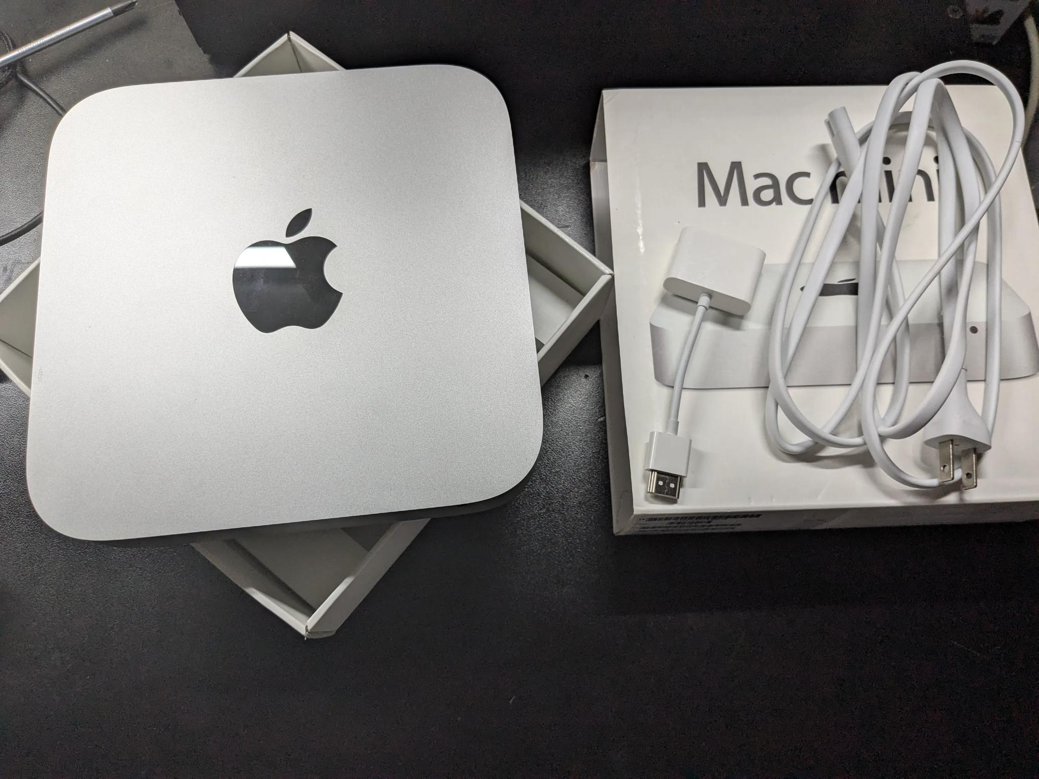 Mac Mini A1347 | NO OS | i5-4260U 1.4GHz, 4GB RAM, 500GB HDD | Late 2014 | Arcade, Linux, Desktop
