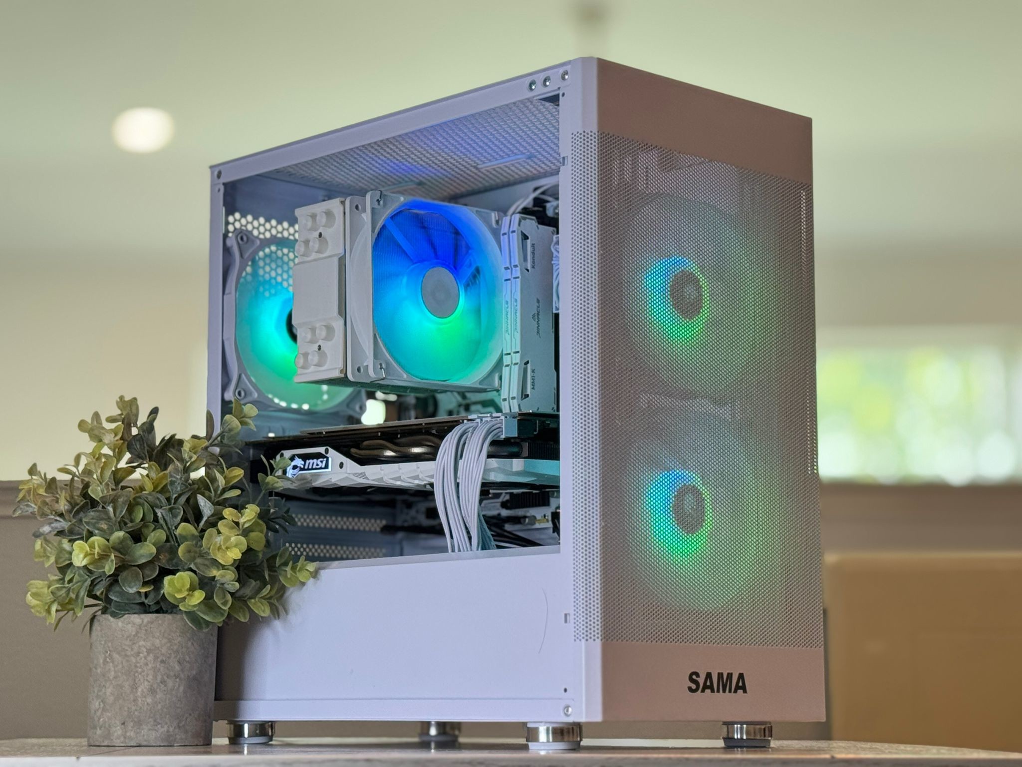 GTX 1070 TI, RYZEN 5, 16GB RAM, WIN 11, WIFI, Gaming PC