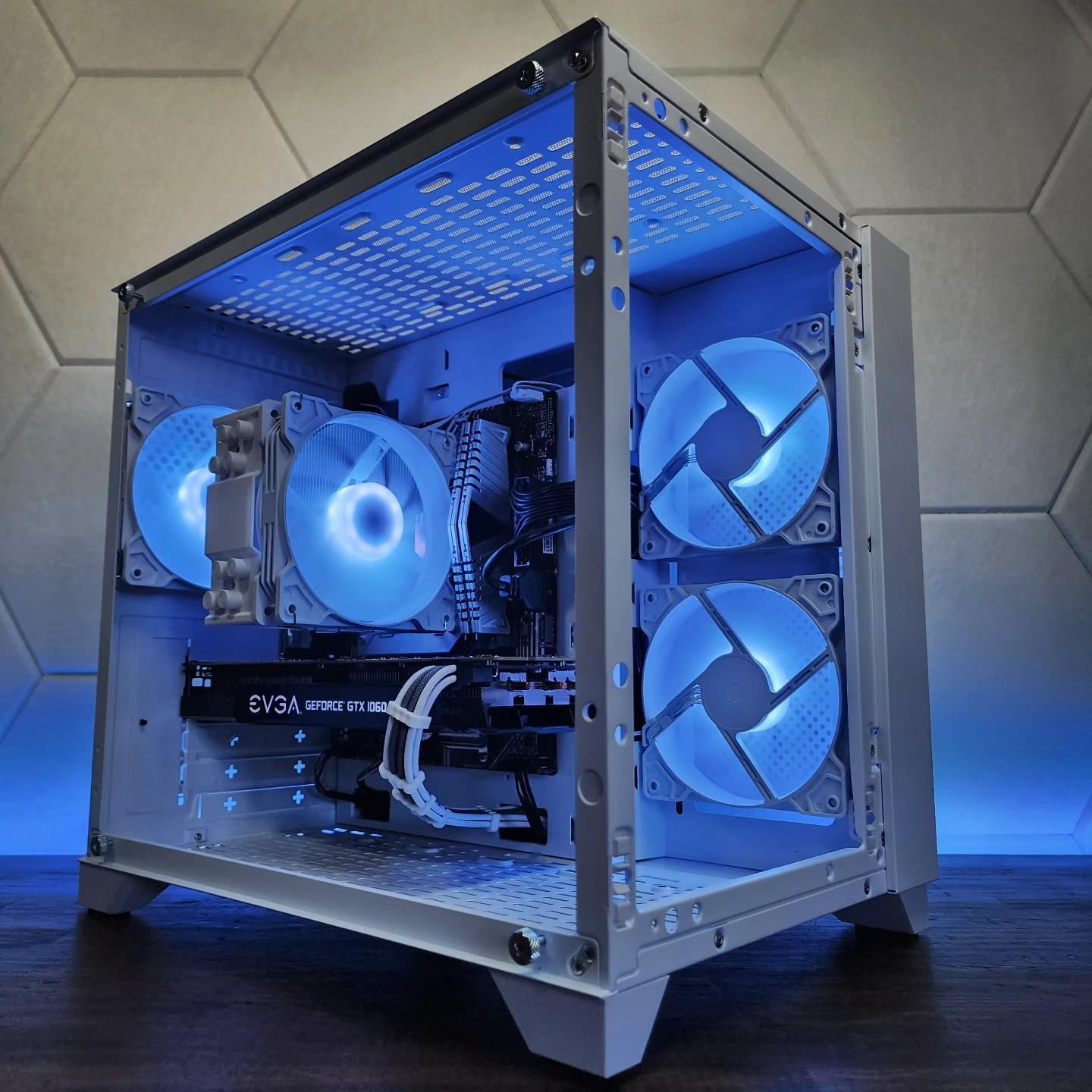 💙🤍💙 EVGA GeForce GTX 1060 // Intel Core i3 10105F // XPG Z1 16GB 3200MHz