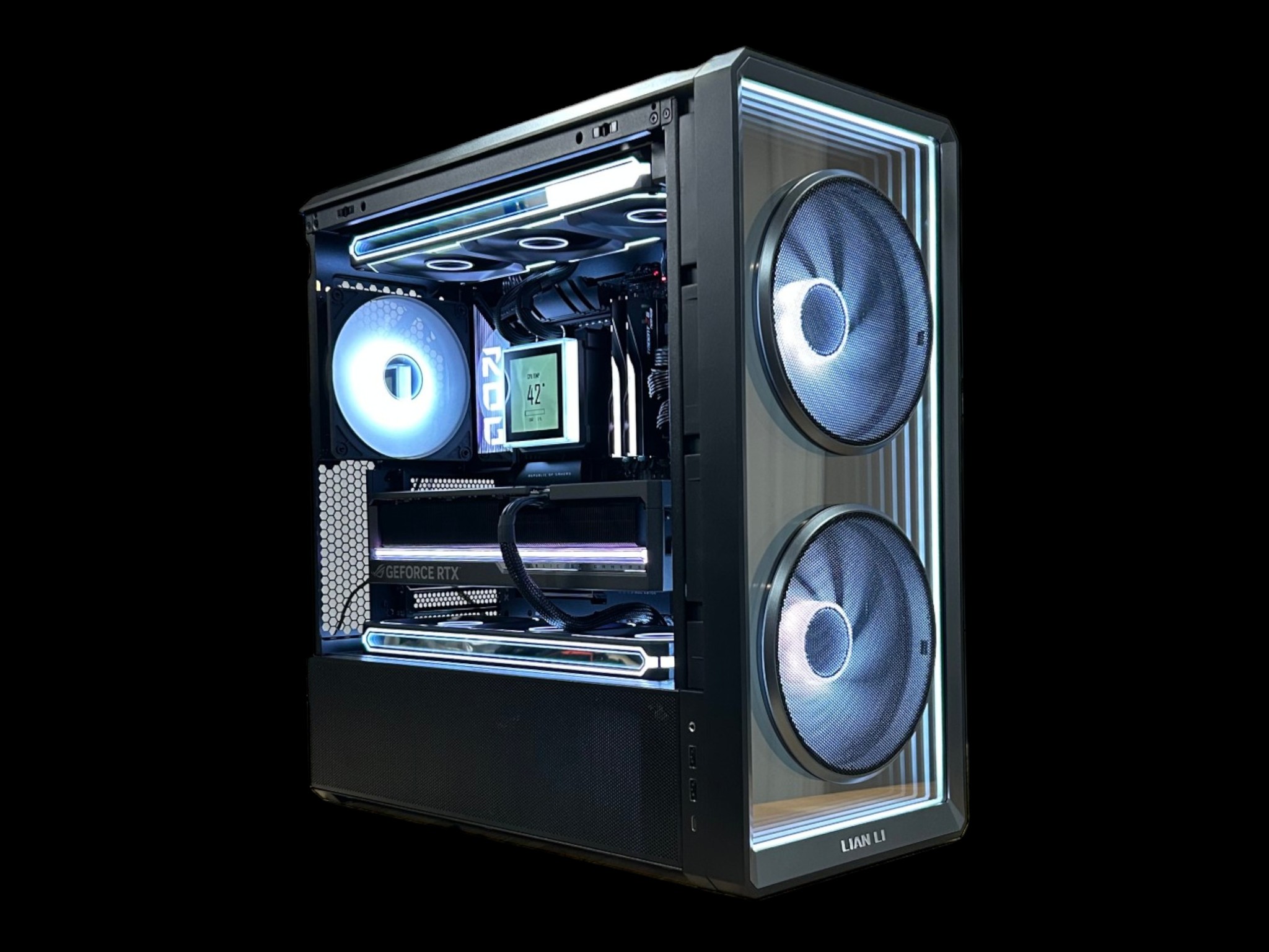 RTX 5090 Astral | Ryzen 7 9850X3D | 64GB DDR5 6200MT/s | 4TB NVMe | 1250W PSU | The Digital Hero
