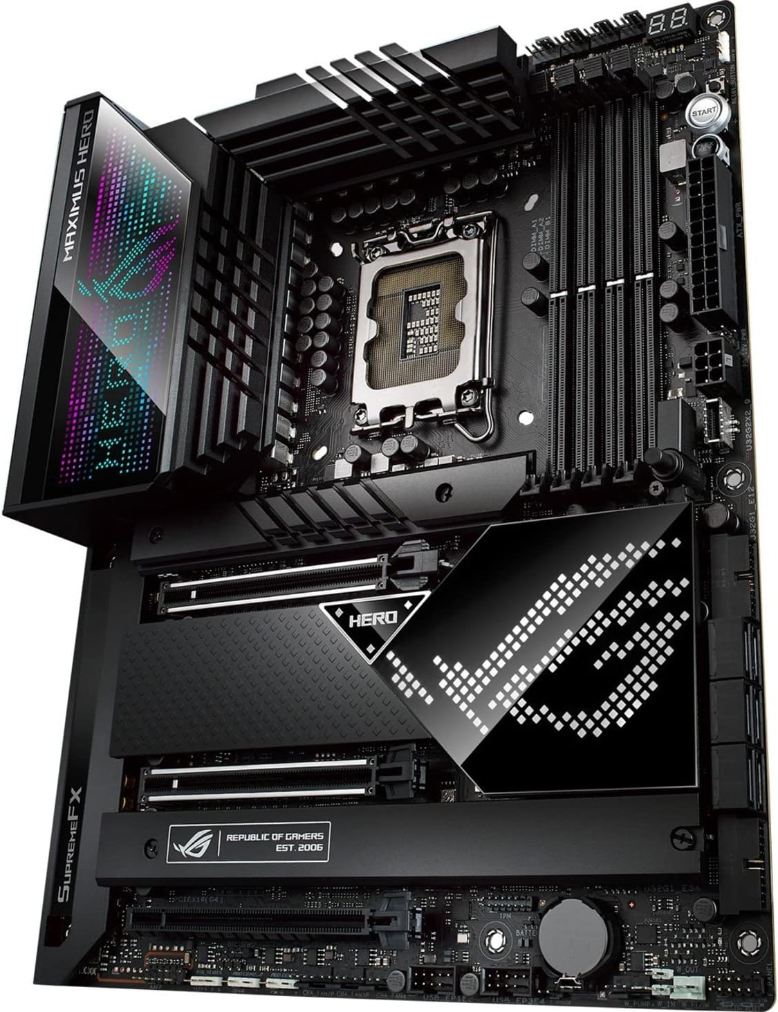 ASUS ROG MAXIMUS Z690 HERO Intel Z690 LGA 1700 ATX DDR5 Desktop Motherboard
