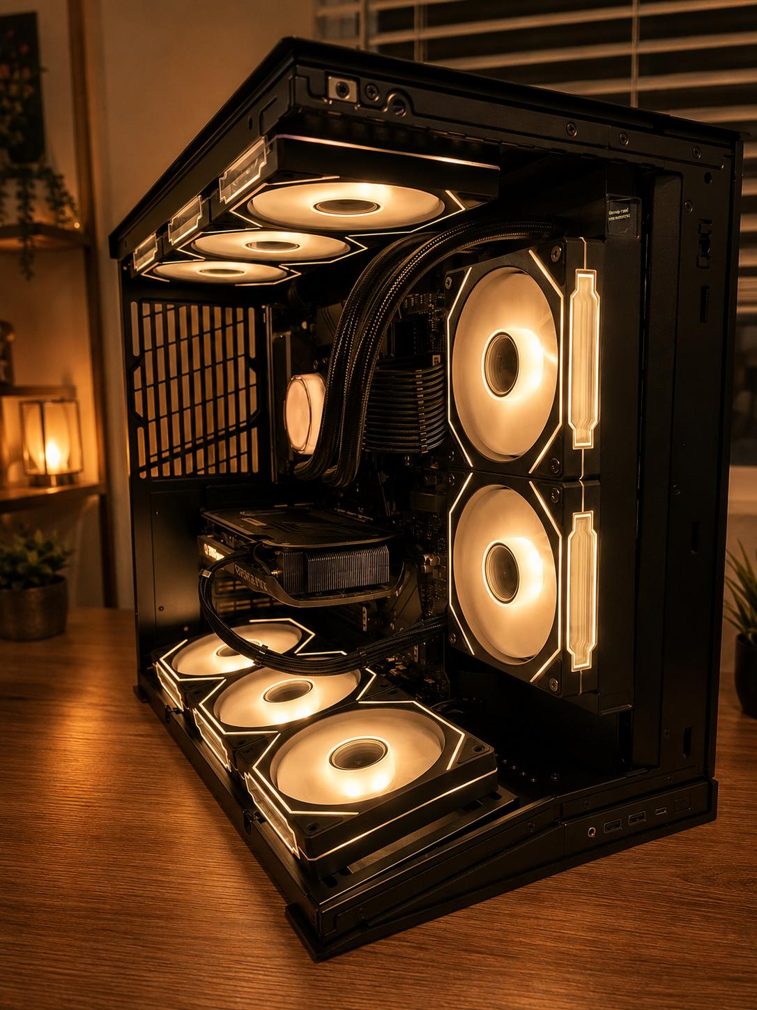 GeForce RTX 4060 Ti Custom Gaming PC - Core i7-12700K, 32GB RAM, 1TB NVMe SSD