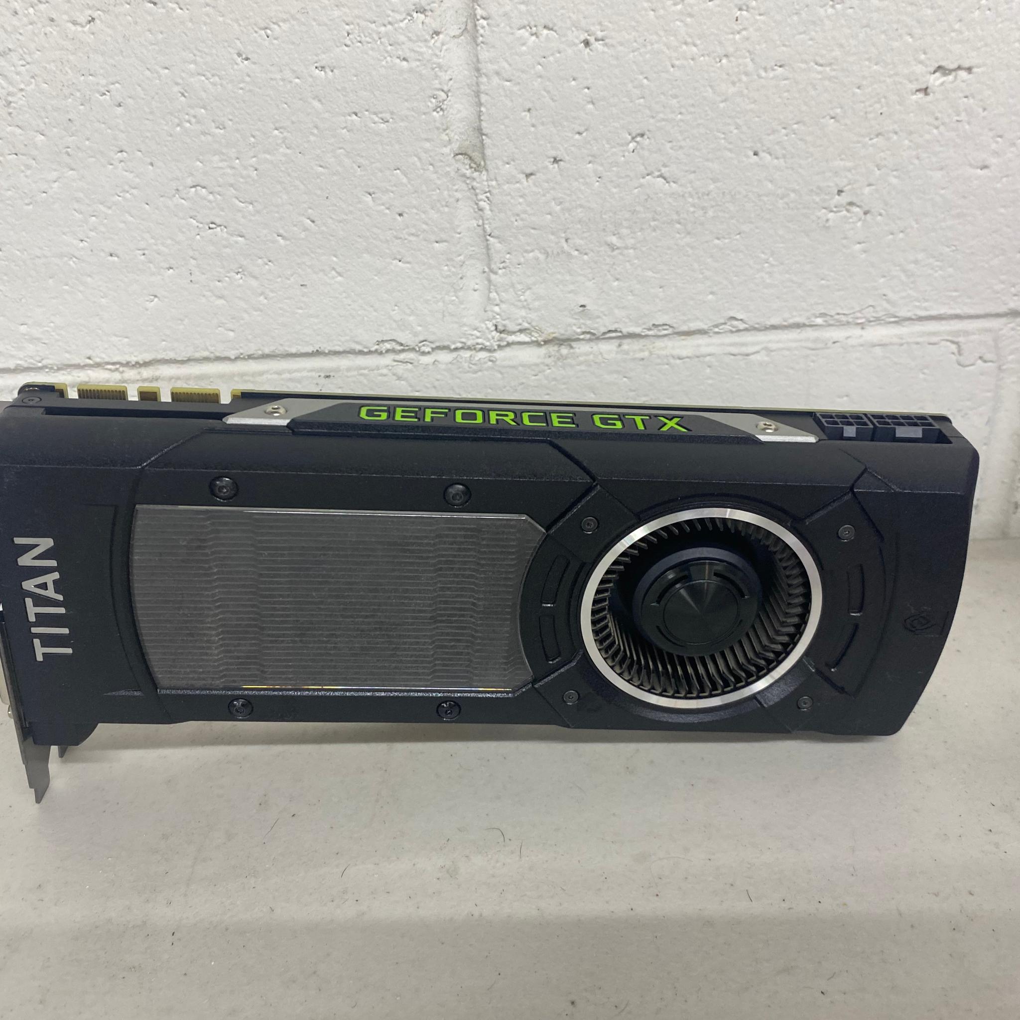 NVIDIA GeForce GTX TITAN X 12GB GDDR5 Maxwell Graphics Card GPU