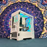 Black and White custom gaming PC I7-6700, 32 GB DDR4, GTX 1070 8 GB, 512GB SSD RGB Fans