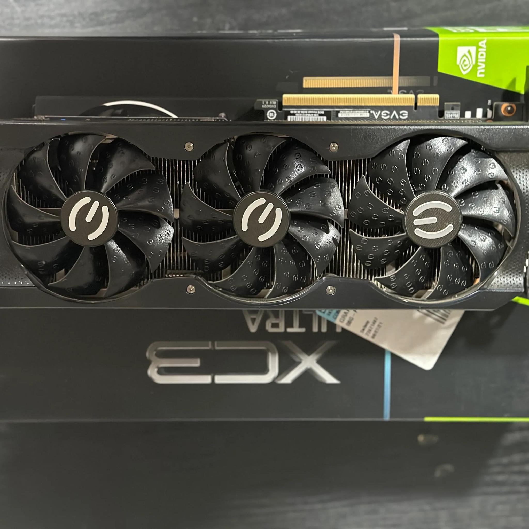 EVGA GeForce RTX 3070 XC3 ULTRA GAMING Video Card, 8GB GDDR6, iCX3 Cooling, ARGB LED Metal Backplate