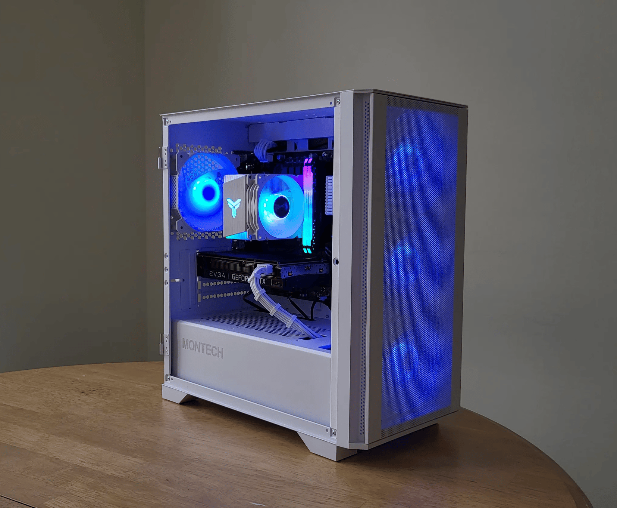 "Icey" RTX 3060 Intel I5 12400 Gaming/Streaming PC 