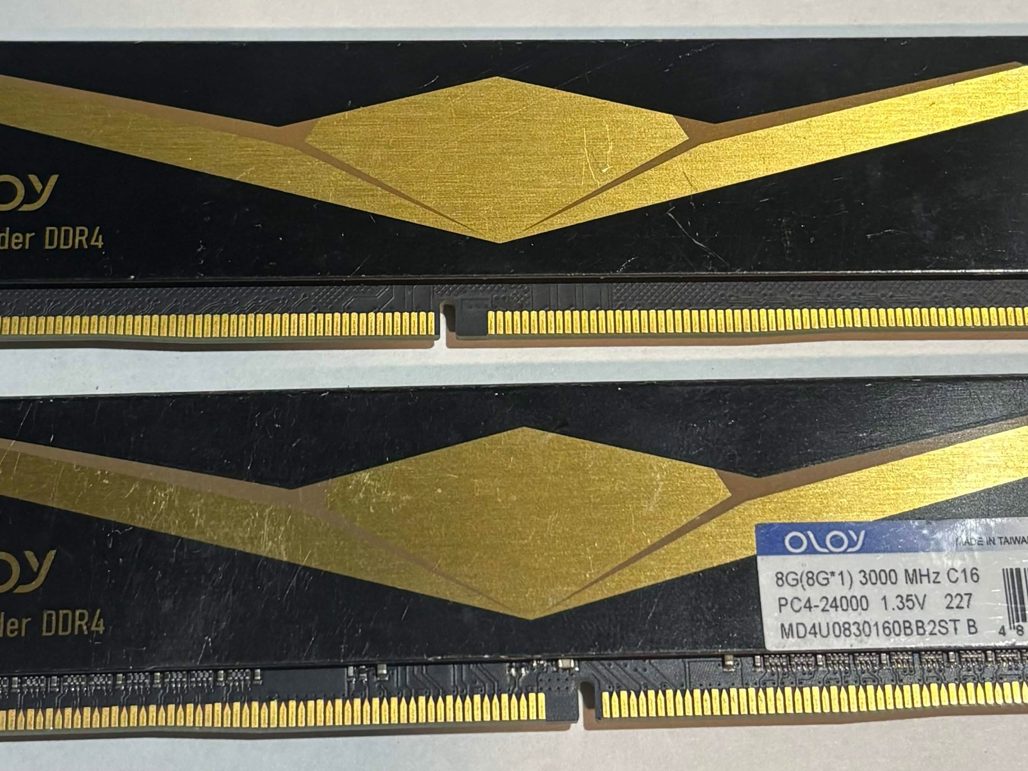 OLOy B-21 Raider 16GB (2x8GB) DDR4 Memory Kit | Tested Working  Condition