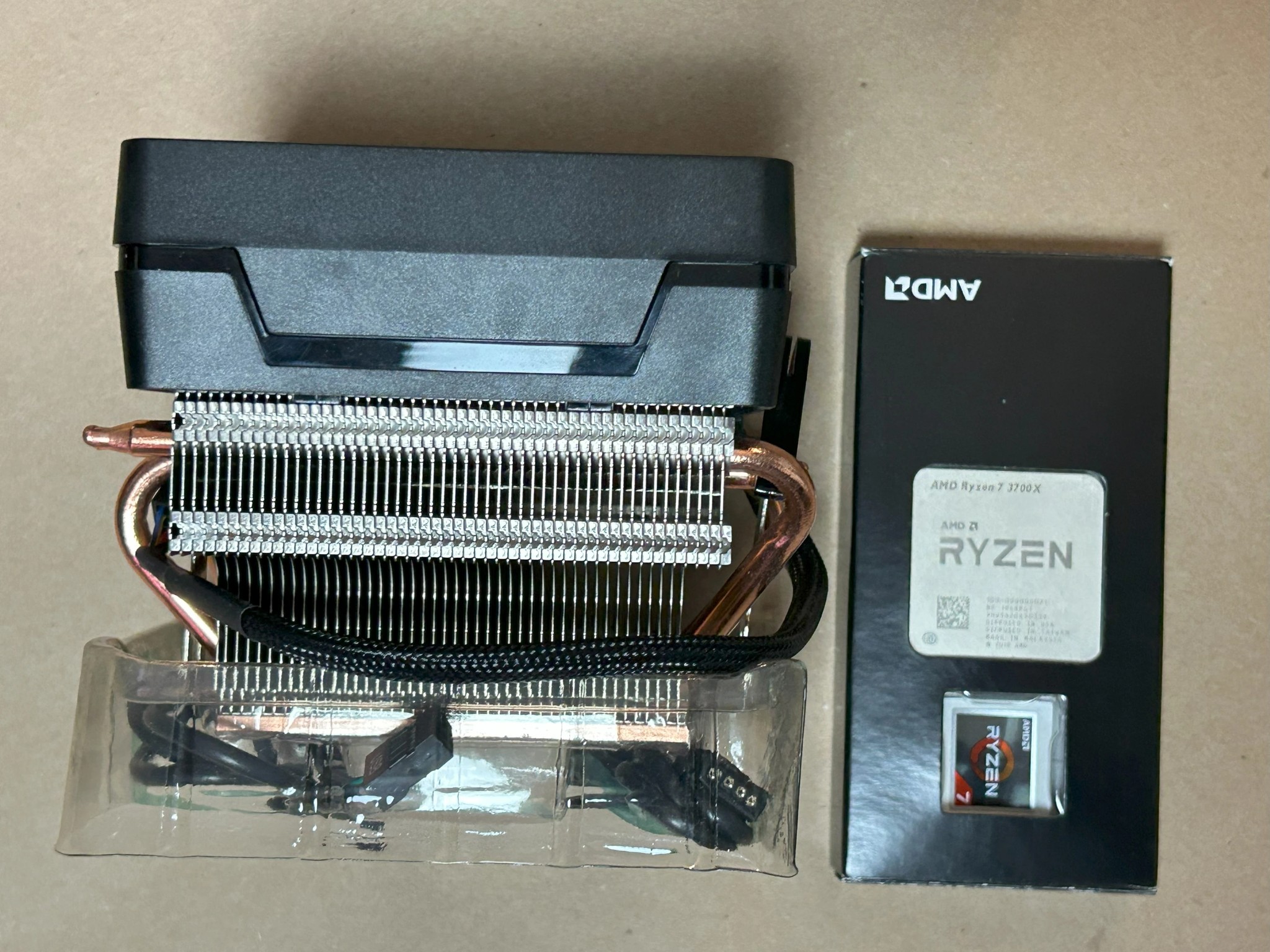 AMD Ryzen 7 3700X 3.6 GHz 8-Core Processor w/ Wraith Prism LED Cooler