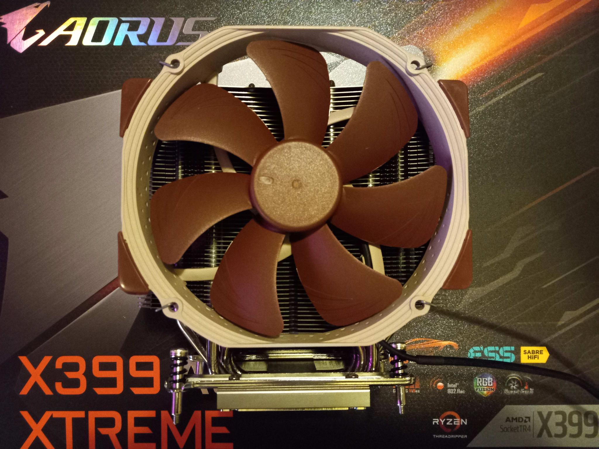 Threadripper 2950x with  Noctua NH-U14S