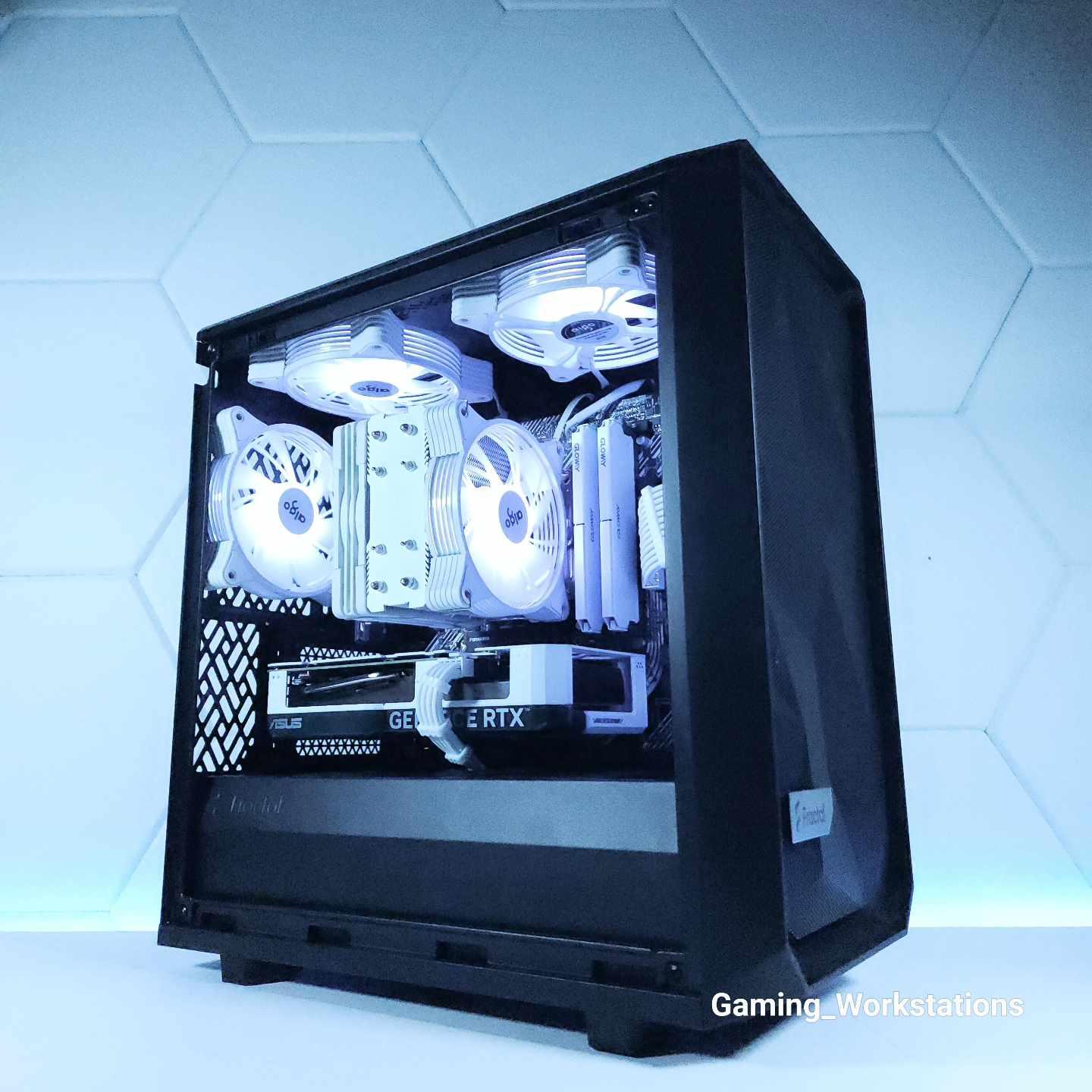 🤍🖤RTX 4060 || Ryzen 5 5600G || 1TB NVMe SSD || 32GB 3200MHz || 1080p Gaming PC