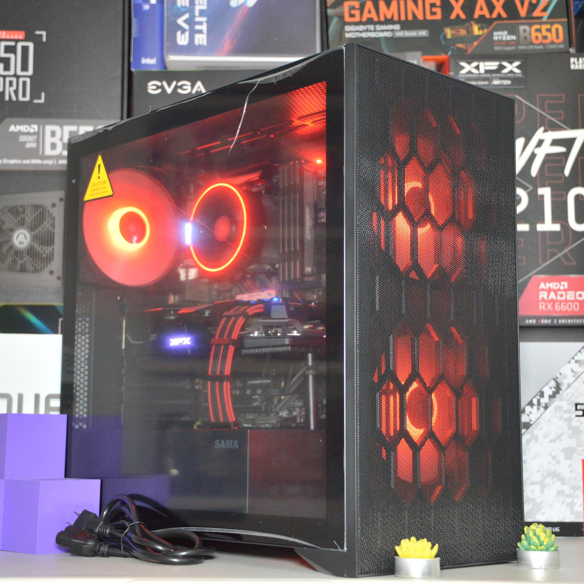 🔴👺 | RX 5700XT 8GB | RYZEN 7 2700 | 16GB DDR4 RAM | 1TB NVME SSD | Crimson Beast |