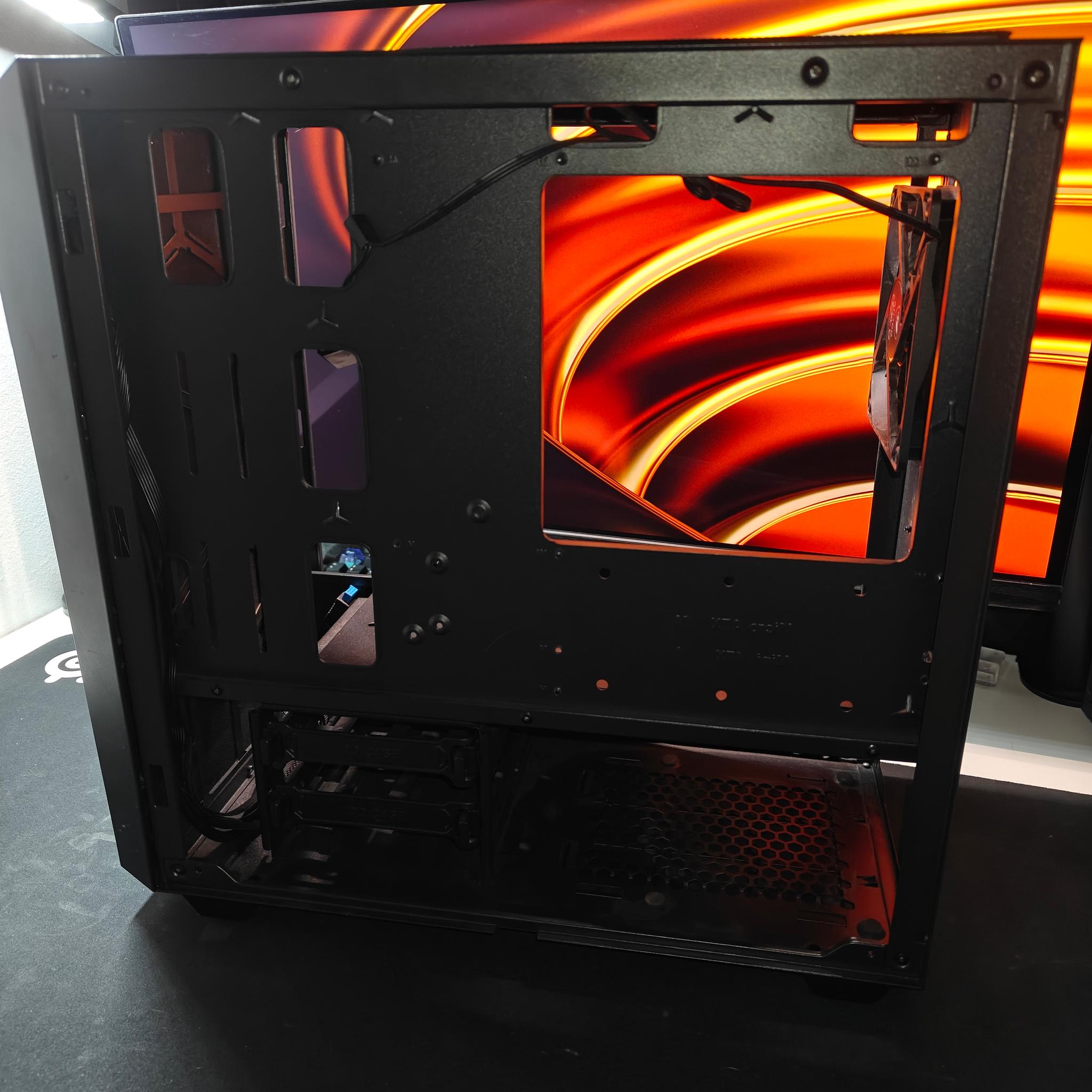 Cougar MG130-G mATX Case - Tempered Glass Side Panel - Black