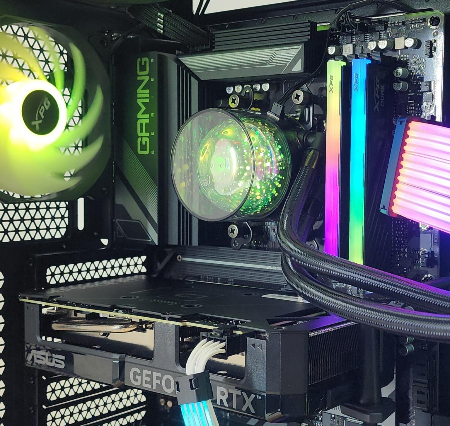 Gaming PC Ryzen 5 7600X3D 32GB RAM 1TB SSD RTX 4070 12GB Windows 11 Computer