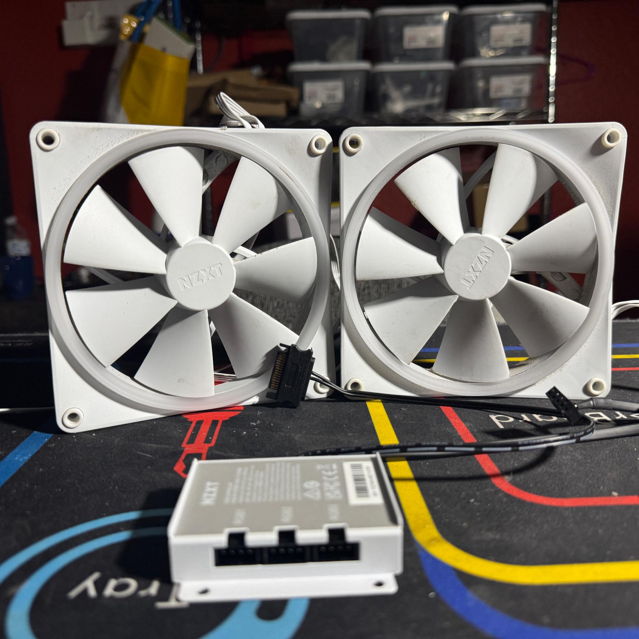 NZXT RGB fans 2 pack w/ controller