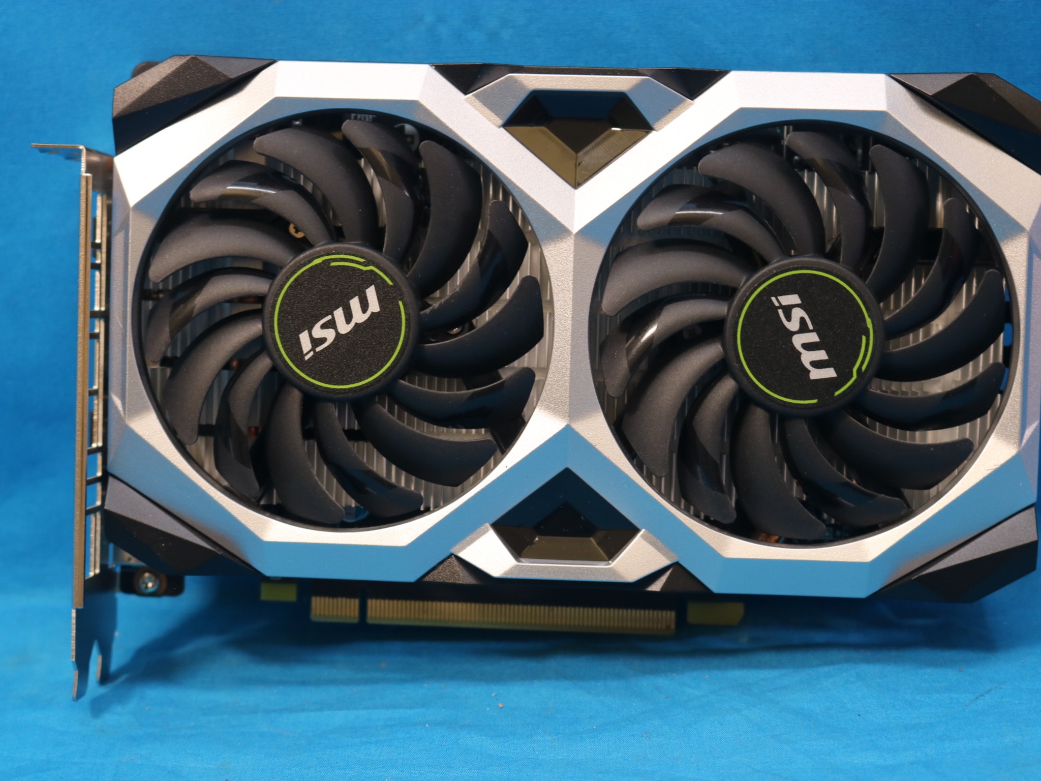 MSI NVIDIA GeForce GTX 1660 Ti Ventus XS 6G OC 6GB GDDR6 PCIe 3.0 x16 Desktop GPU MS-V375 VER: 1.2