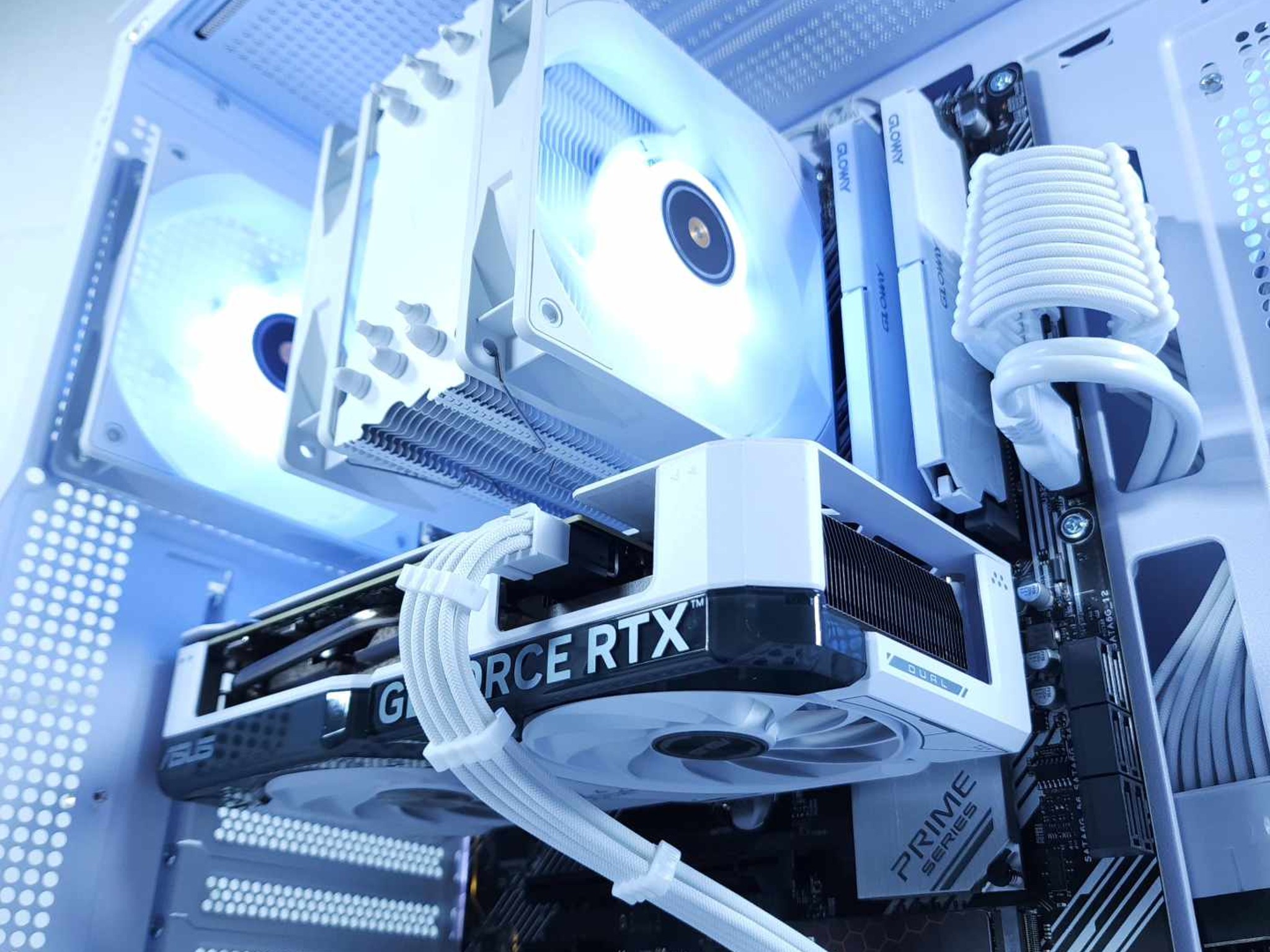 🤍🤍RTX 4060Ti || Ryzen 7 5700G || 1TB NVMe SSD || 32GB 3200MHz