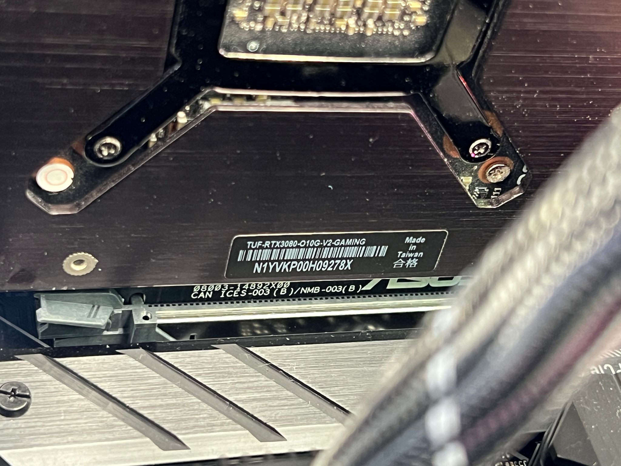 ASUS TUF RTX 3080 10GB