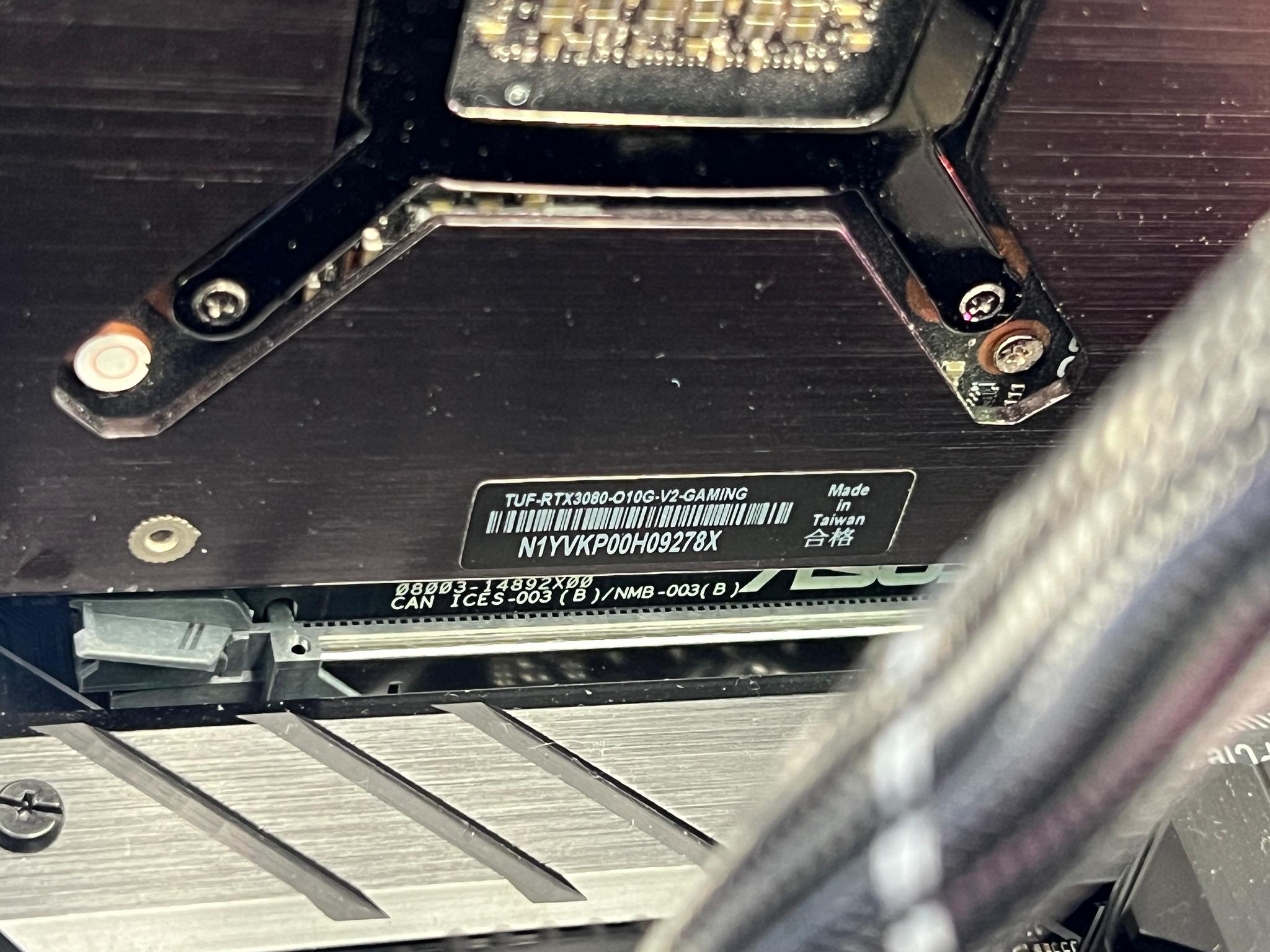 ASUS TUF RTX 3080 10GB