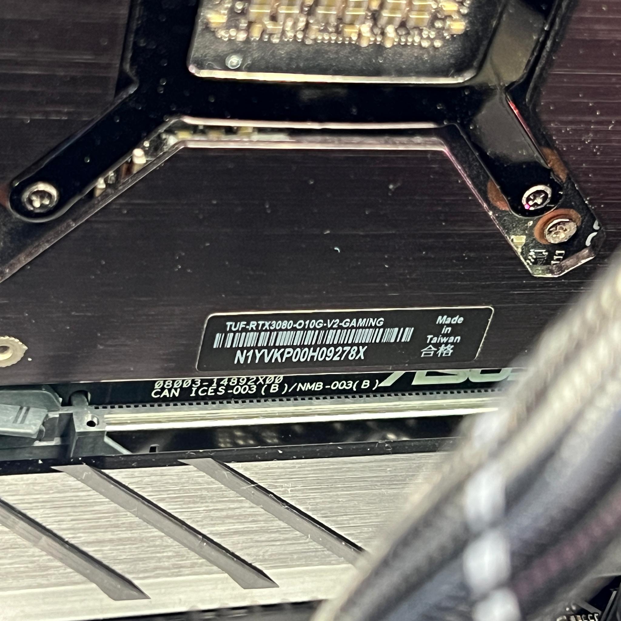ASUS TUF RTX 3080 10GB
