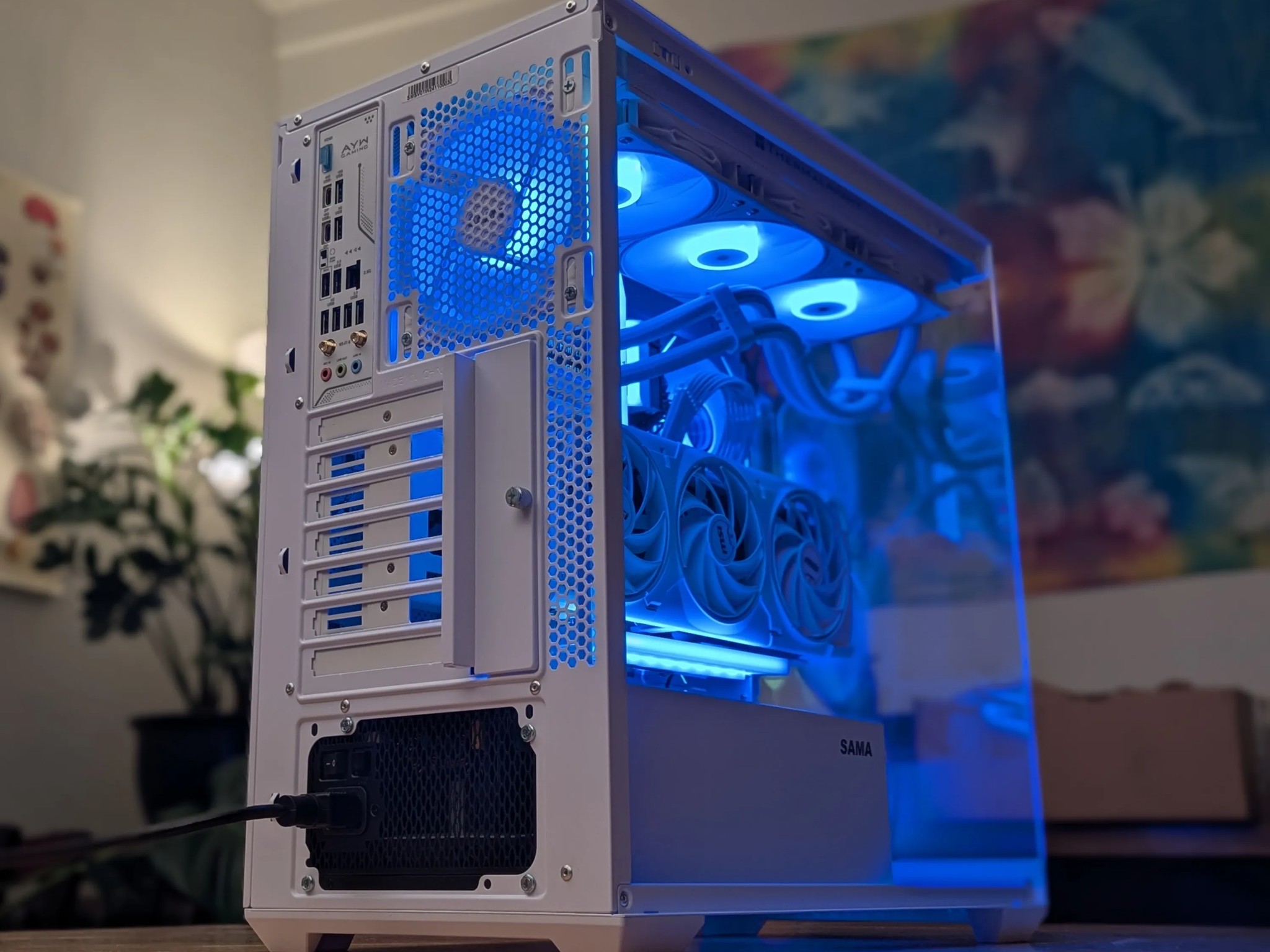 🐺 Wulfric | 5080 | 9800X3D | Whiteout Gaming Beast | 32GB DDR5 | 2TB +1 TB NVMe