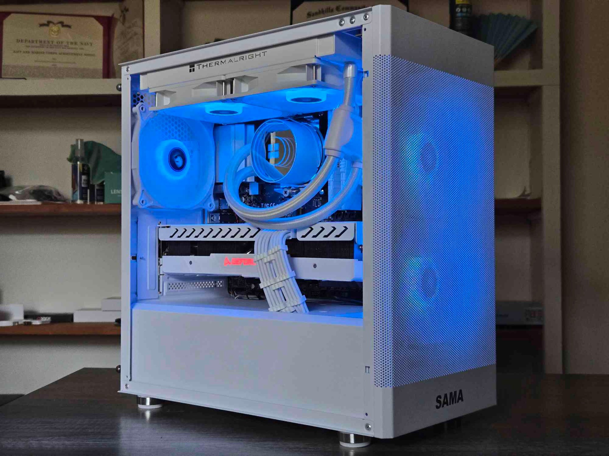 1440P White Beast | RTX 3070 Ti | Ryzen 5 5600X | 32GB | 1TB | 850W | ARGB | Wi-Fi + BT