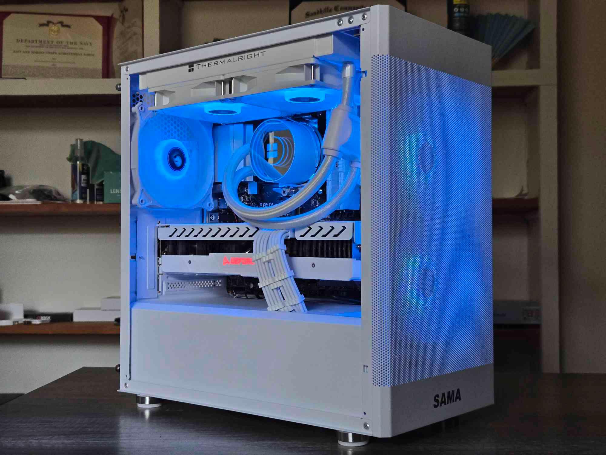 1440P White Beast | RTX 3070 Ti | Ryzen 5 5600X | 32GB | 1TB | 850W | ARGB | Wi-Fi + BT