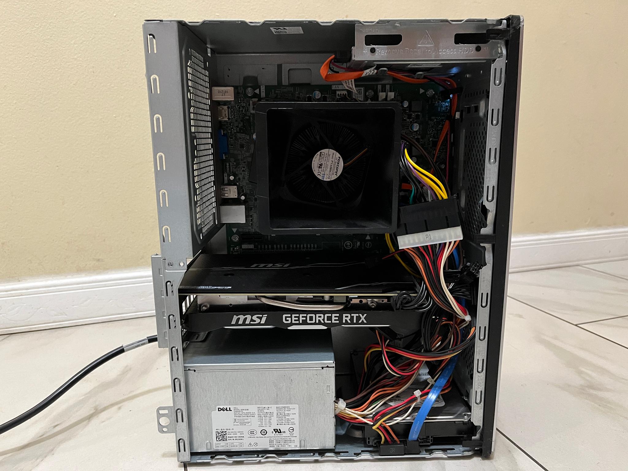 🟠🔥NVIDIA RTX 2070, Intel i7-8700, 16GB RAM, 1 TB Storage, Dell Inspiron 3670 Modded Gaming PC 🟠🖥️