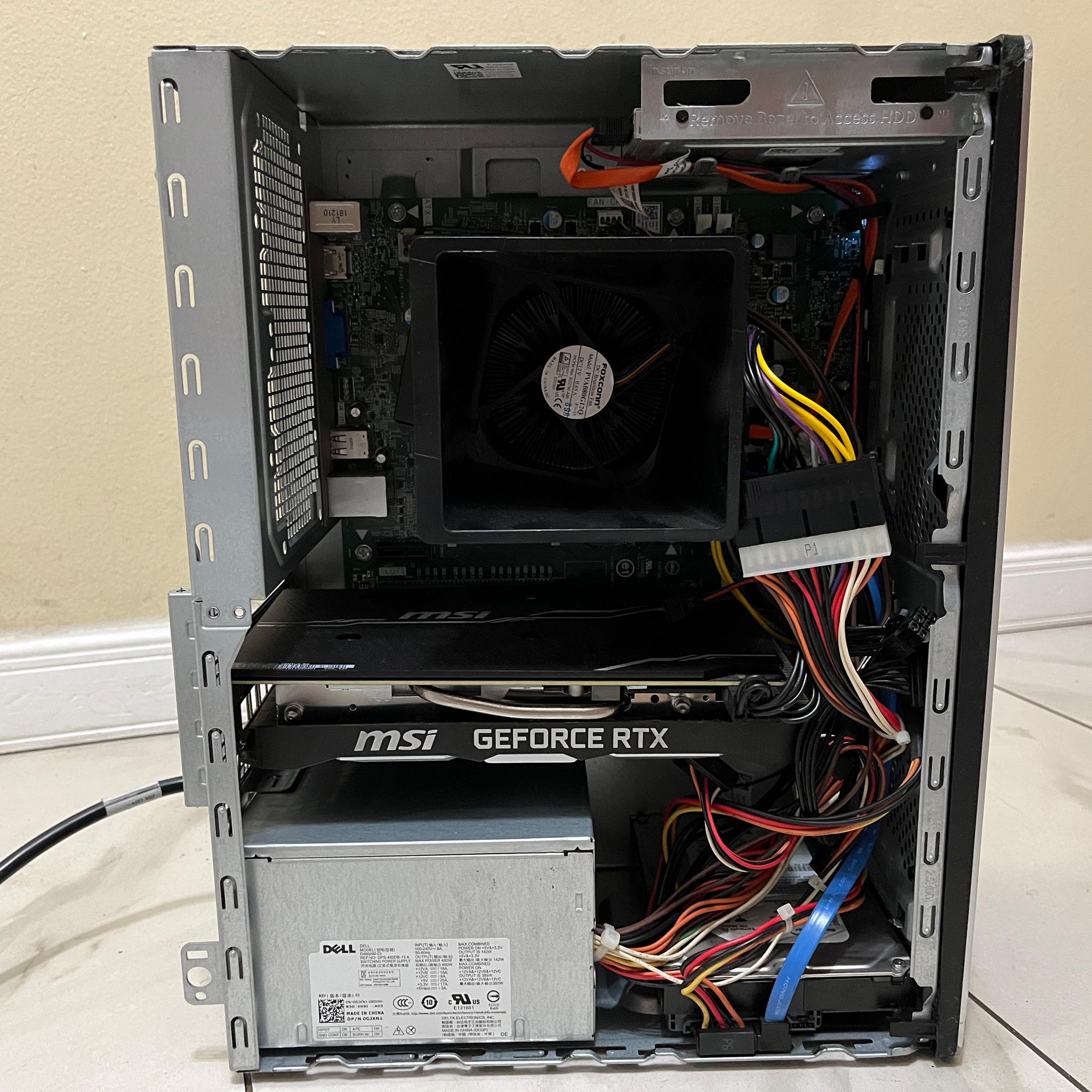 🟠🔥NVIDIA RTX 2070, Intel i7-8700, 16GB RAM, 1 TB Storage, Dell Inspiron 3670 Modded Gaming PC 🟠🖥️
