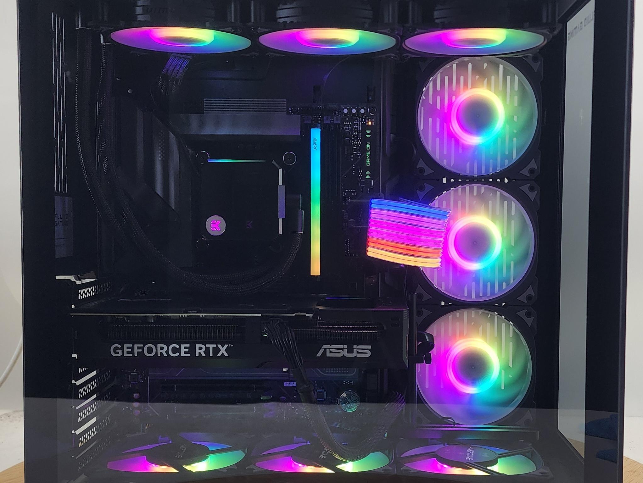 Gaming PC Ultra 5 250KF 16GB RAM 2TB SSD RTX 4070 SUPER 12GB Win 11 Computer