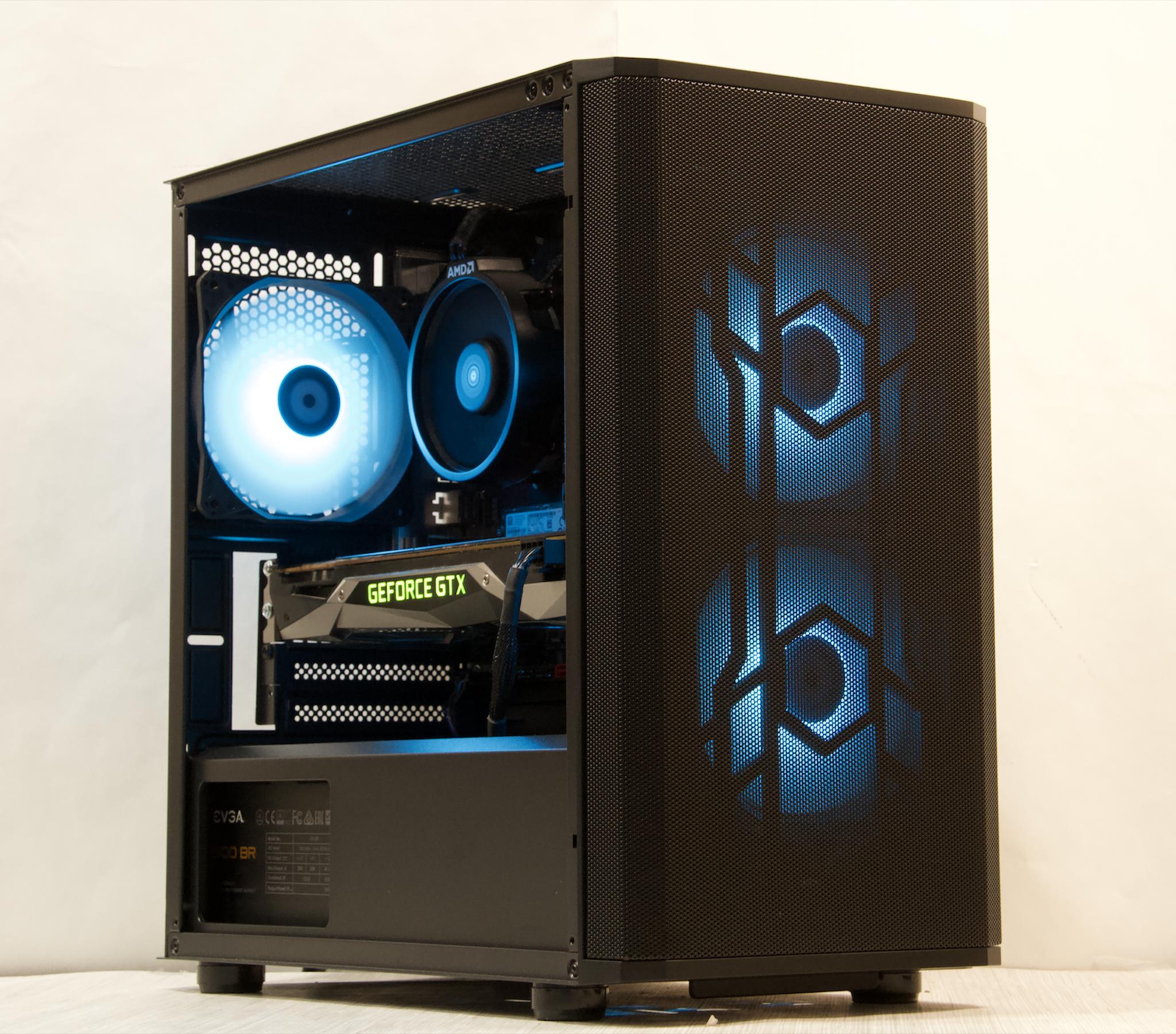 Ryzen 5 3600, GTX 1070, 16GB DDR4, 512GB NVMe SSD, WiFi - Custom Gaming PC