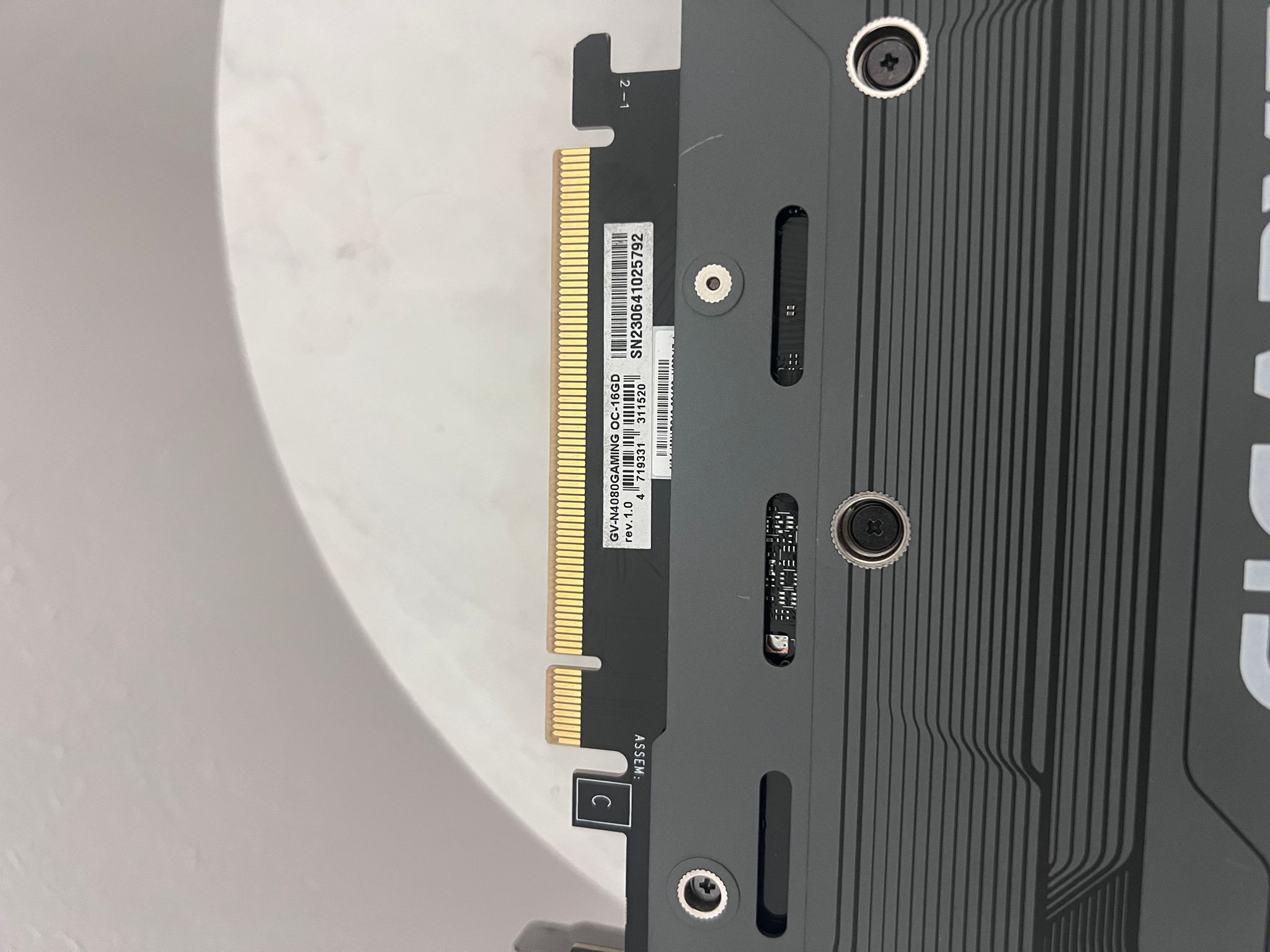 Gigabyte GAMING OC GeForce RTX 4080 with RGB Fans