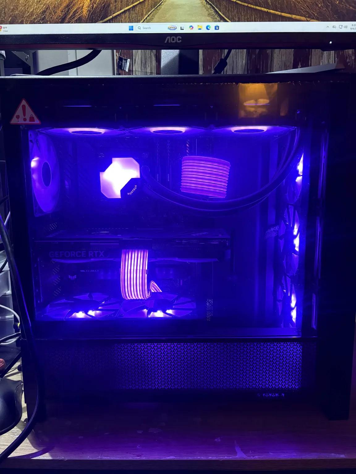 Black Cat Customs Nightfang – RTX 4070 SUPER – Intel i7-11700 – 32GB RAM – 1TB NVMe