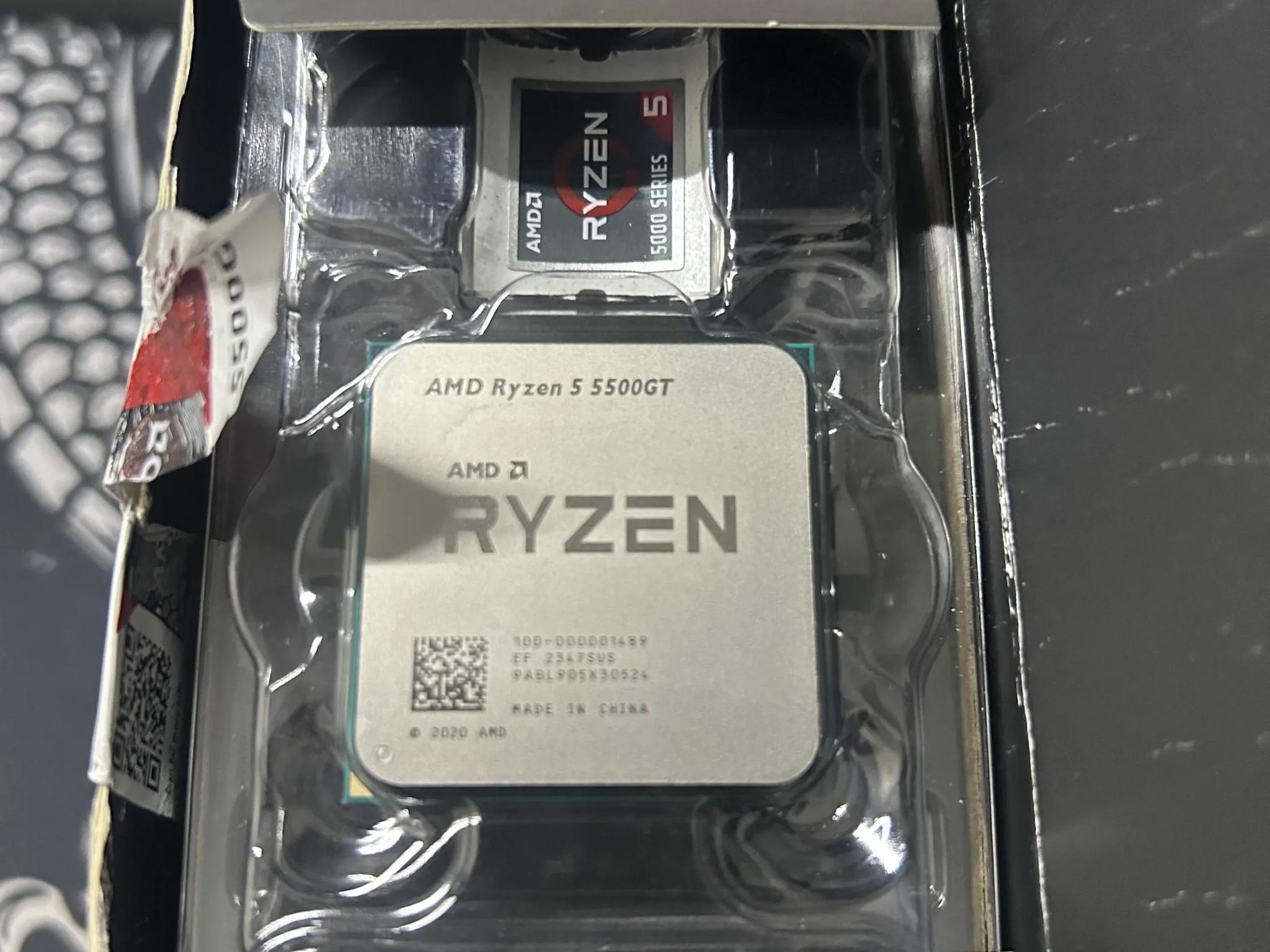 AMD RYZEN 5 5500GT NEW (OPEN BOX)