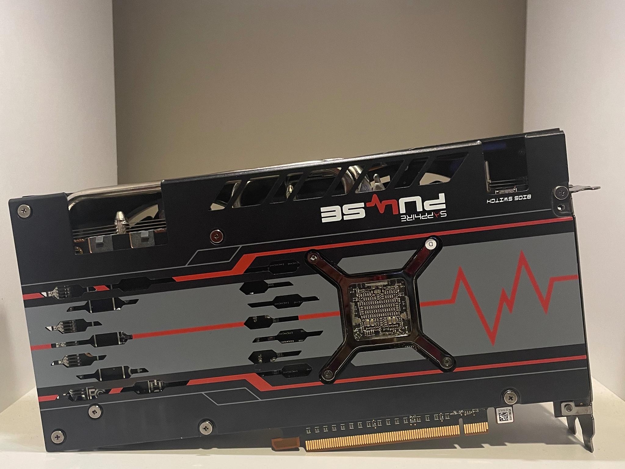 Sapphire pulse RX 5700xt 8gb and broken RX 550