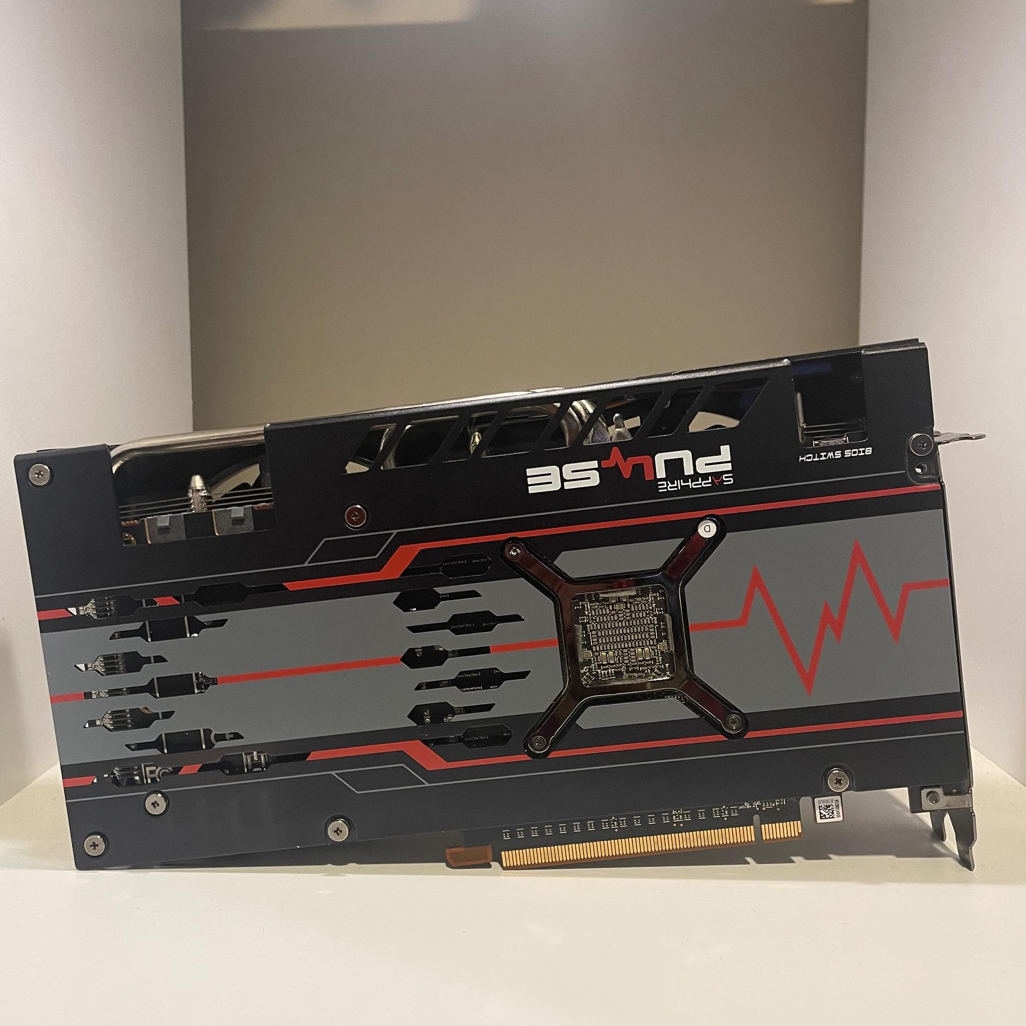 Sapphire pulse RX 5700xt 8gb and broken RX 550