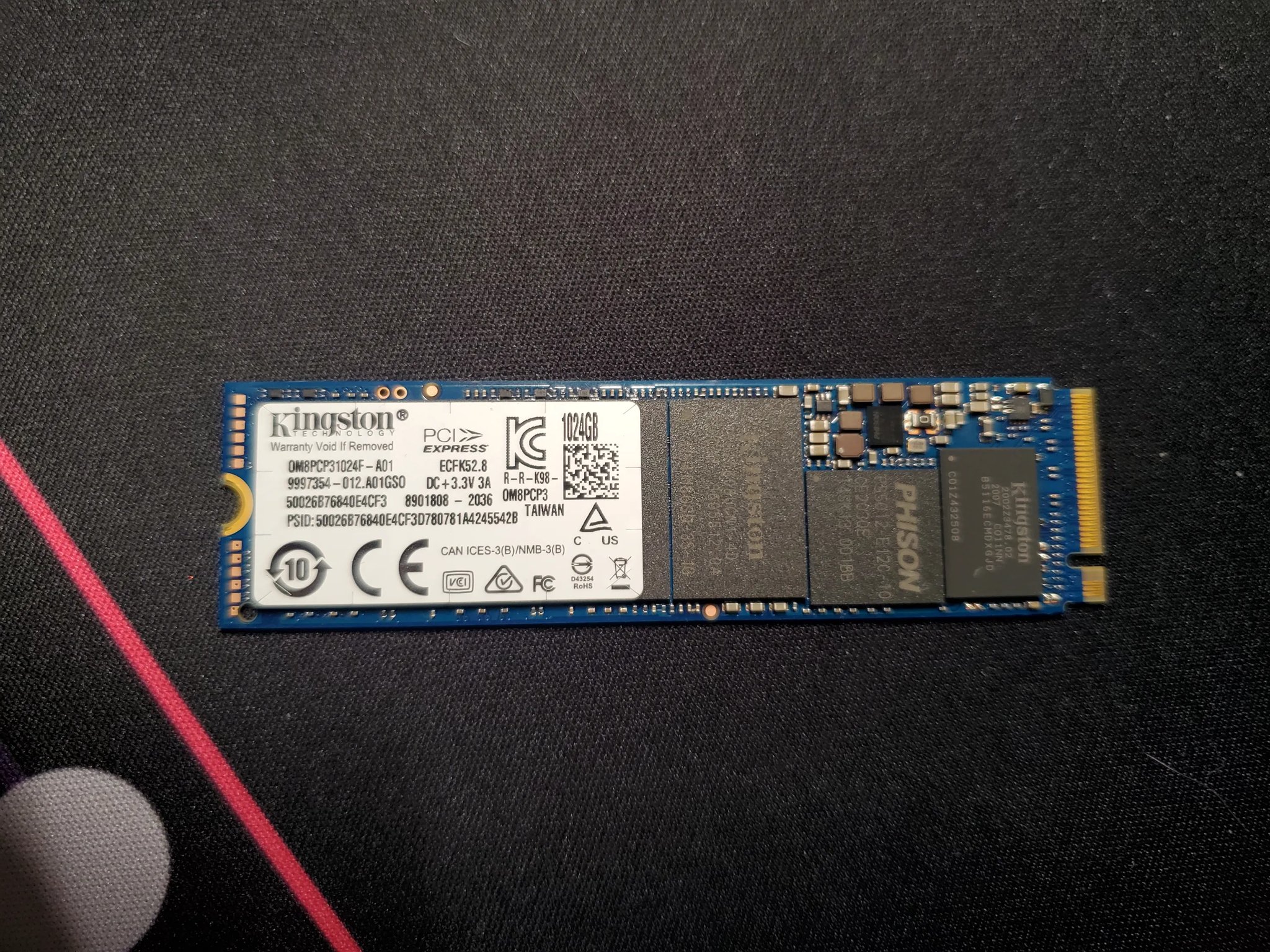 1TB Kingston SSD (OM8PCP31024F-A01)