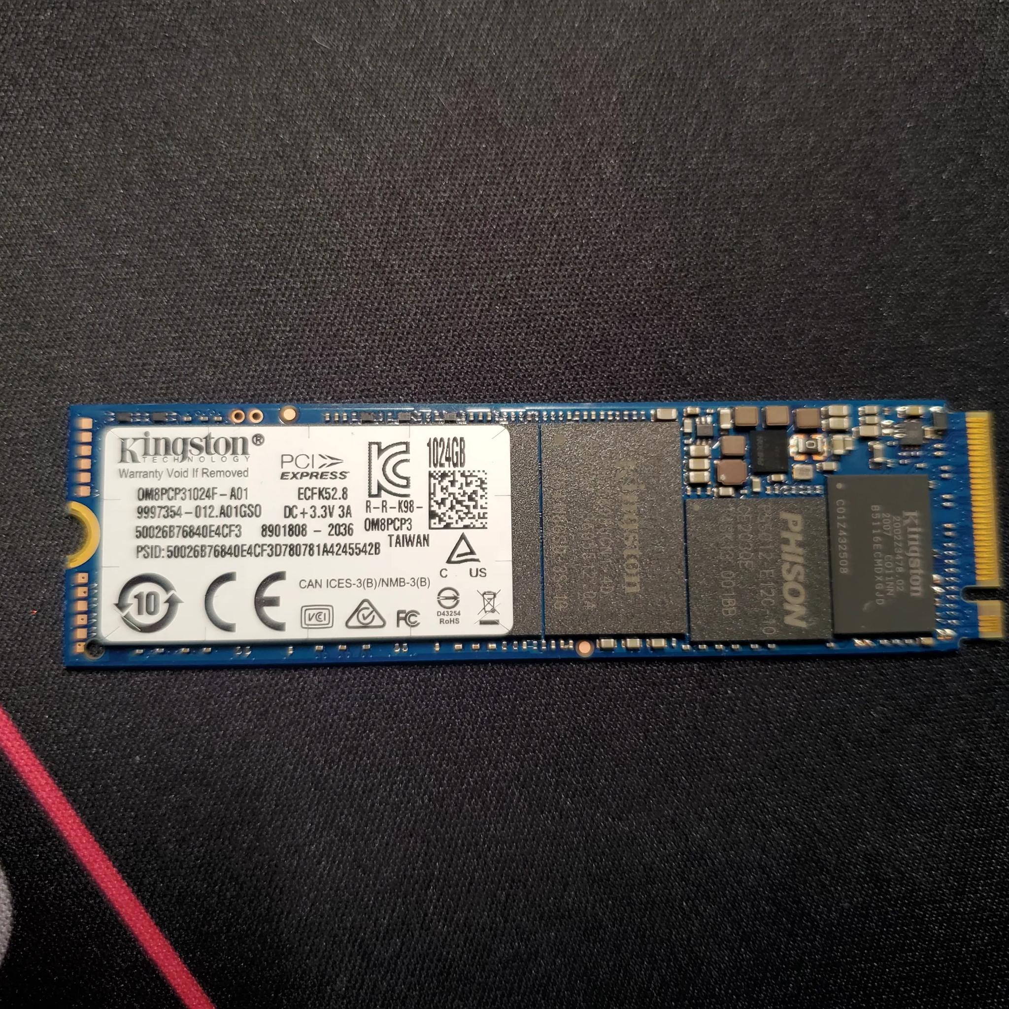 1TB Kingston SSD (OM8PCP31024F-A01)