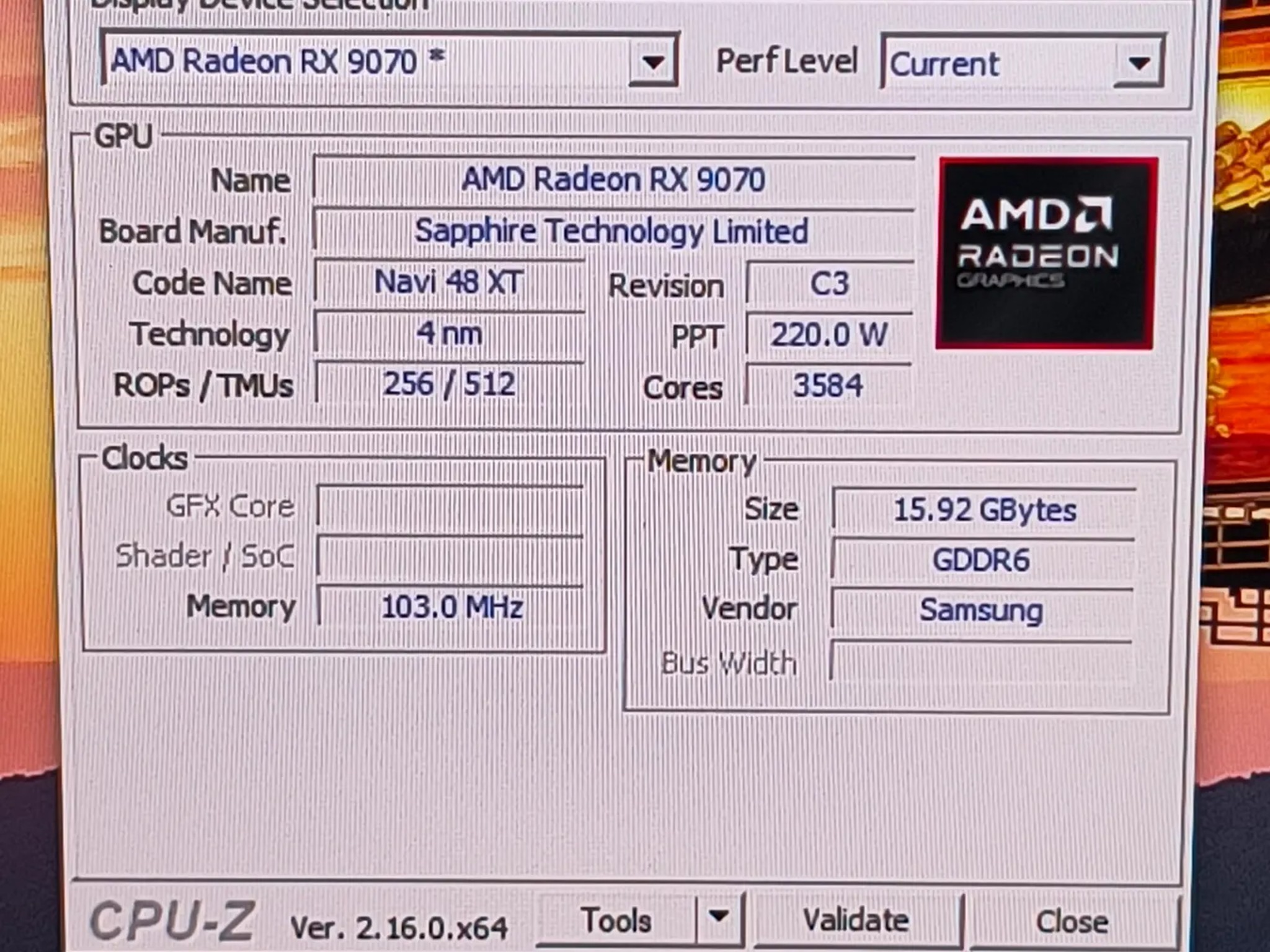 Ryzen PC / no graphics