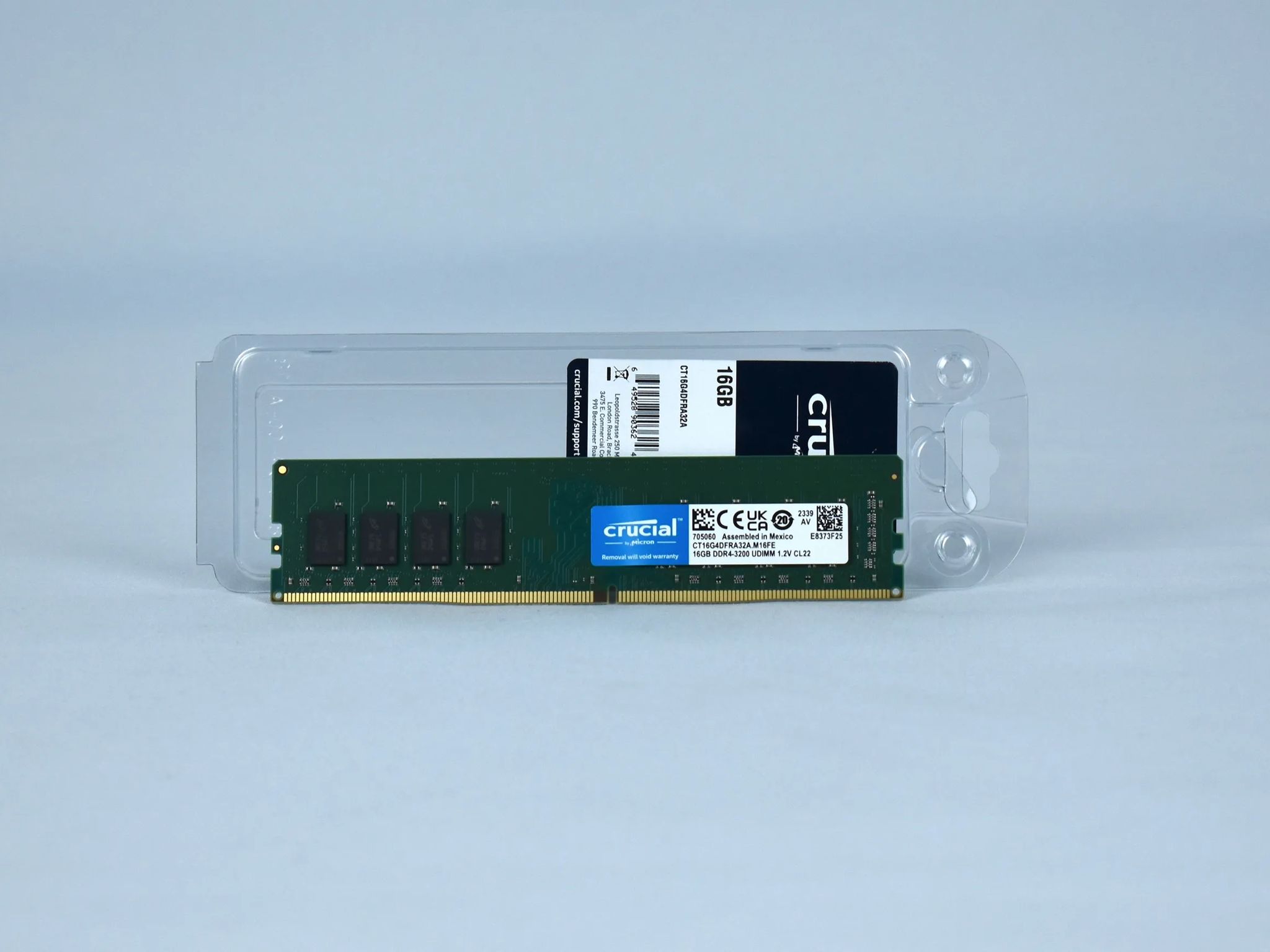 BNIB Crucial 16GB Stick of RAM 3200 MT/s CL22 DDR4 | Inventory Clearance Sale |