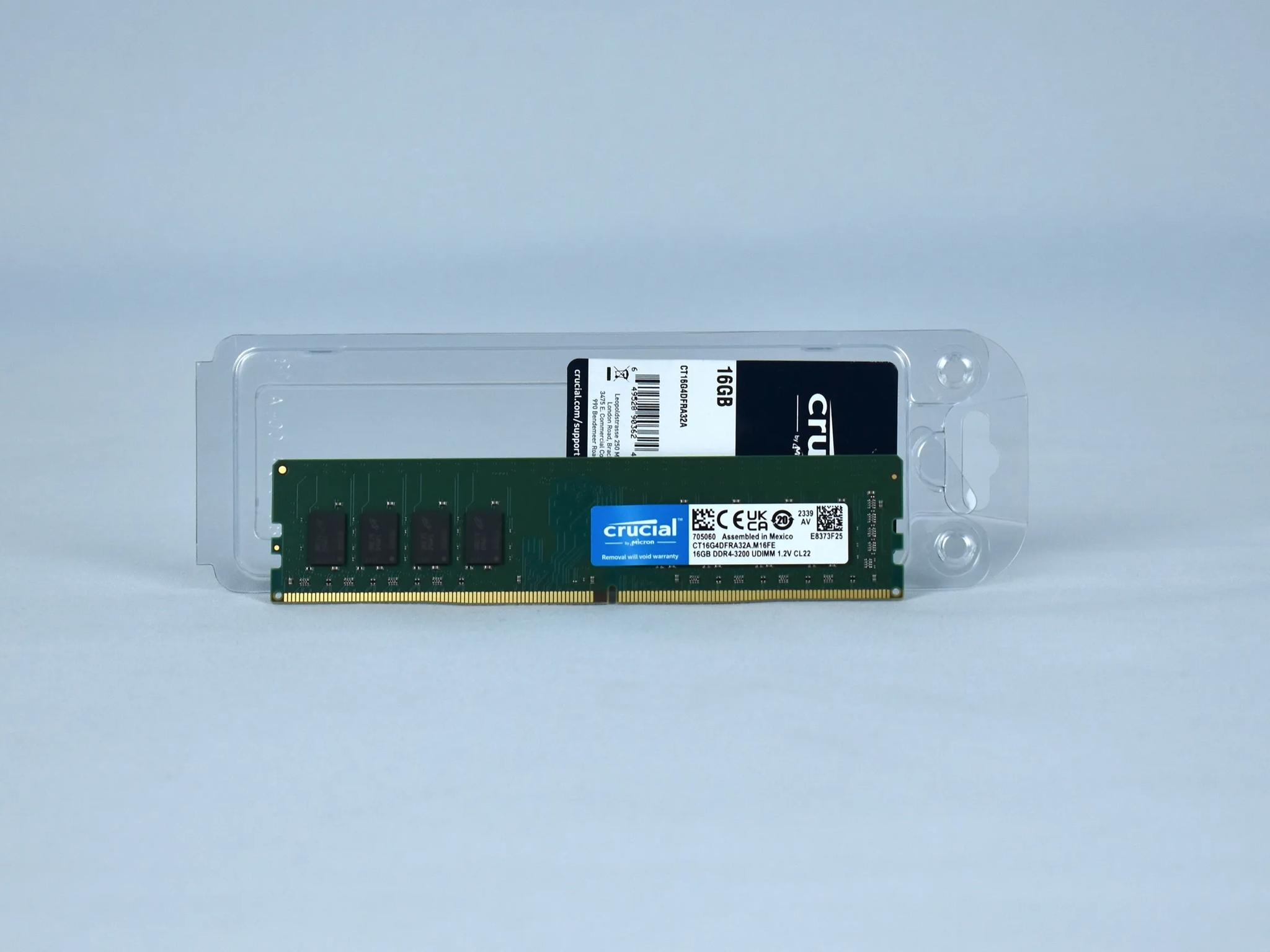 BNIB Crucial 16GB Stick of RAM 3200 MT/s CL22 DDR4 | Inventory Clearance Sale |