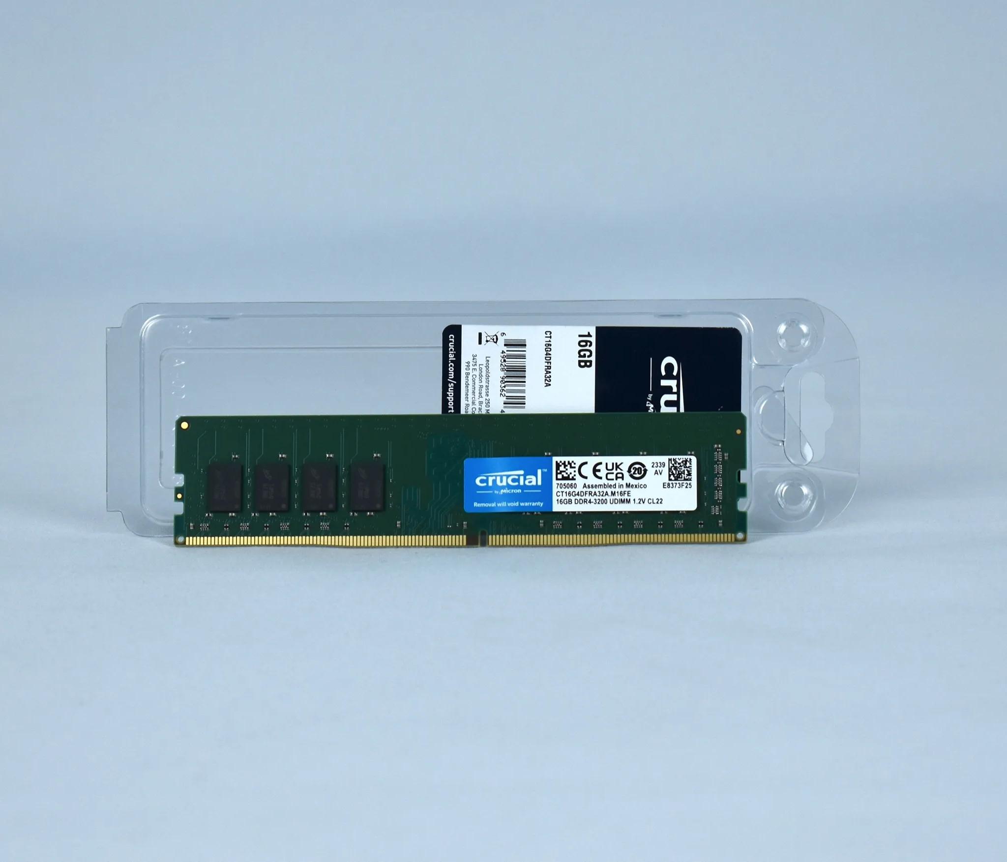 BNIB Crucial 16GB Stick of RAM 3200 MT/s CL22 DDR4 | Inventory Clearance Sale |