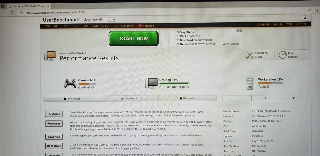 Gaming PC GTX980 and 10th Gen Intel 10105F with 16 GB DDR 4 memory