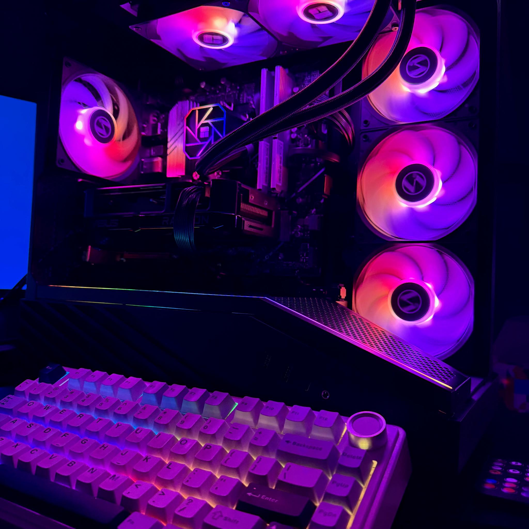 Custom Built Gaming PC | Brand New Parts | RX 9060 XT | i5 12600KF