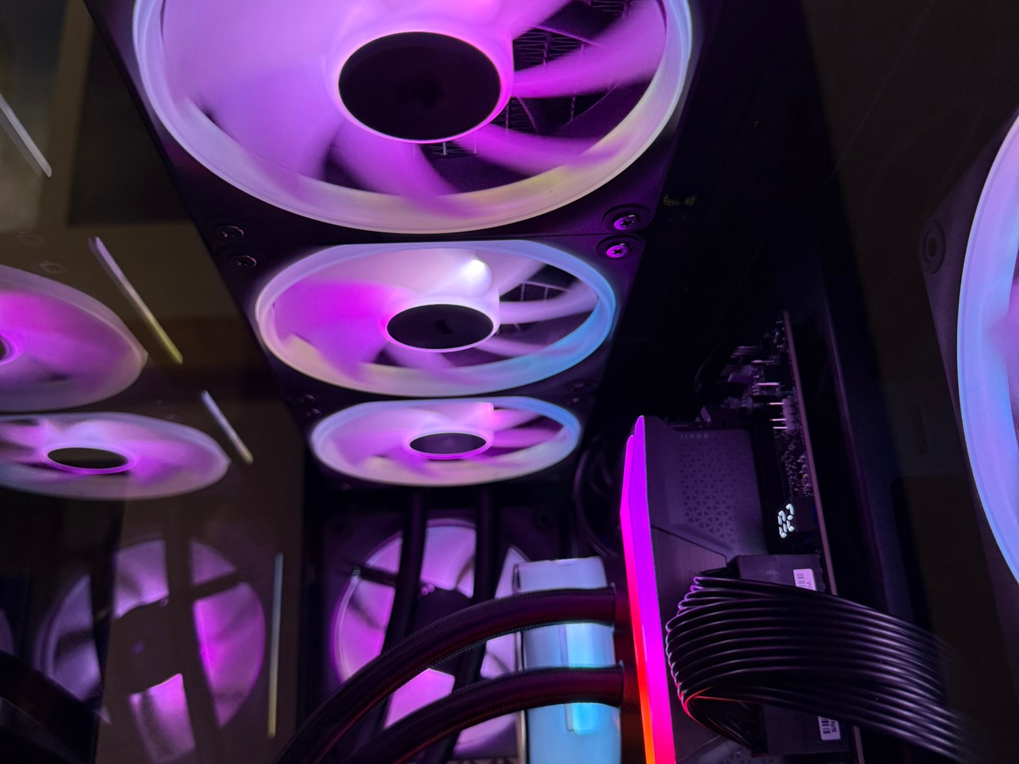 Corsair iCUE LINK LX120 RGB 120mm Fans (3-Pack) | Excellent Condition | Box Included
