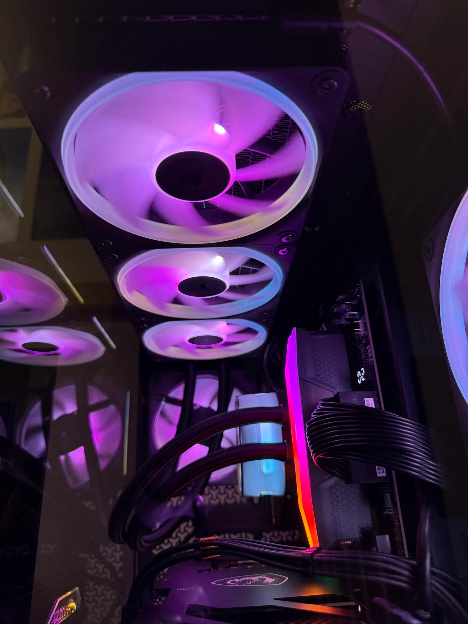 Corsair iCUE LINK LX120 RGB 120mm Fans (3-Pack) | Excellent Condition | Box Included