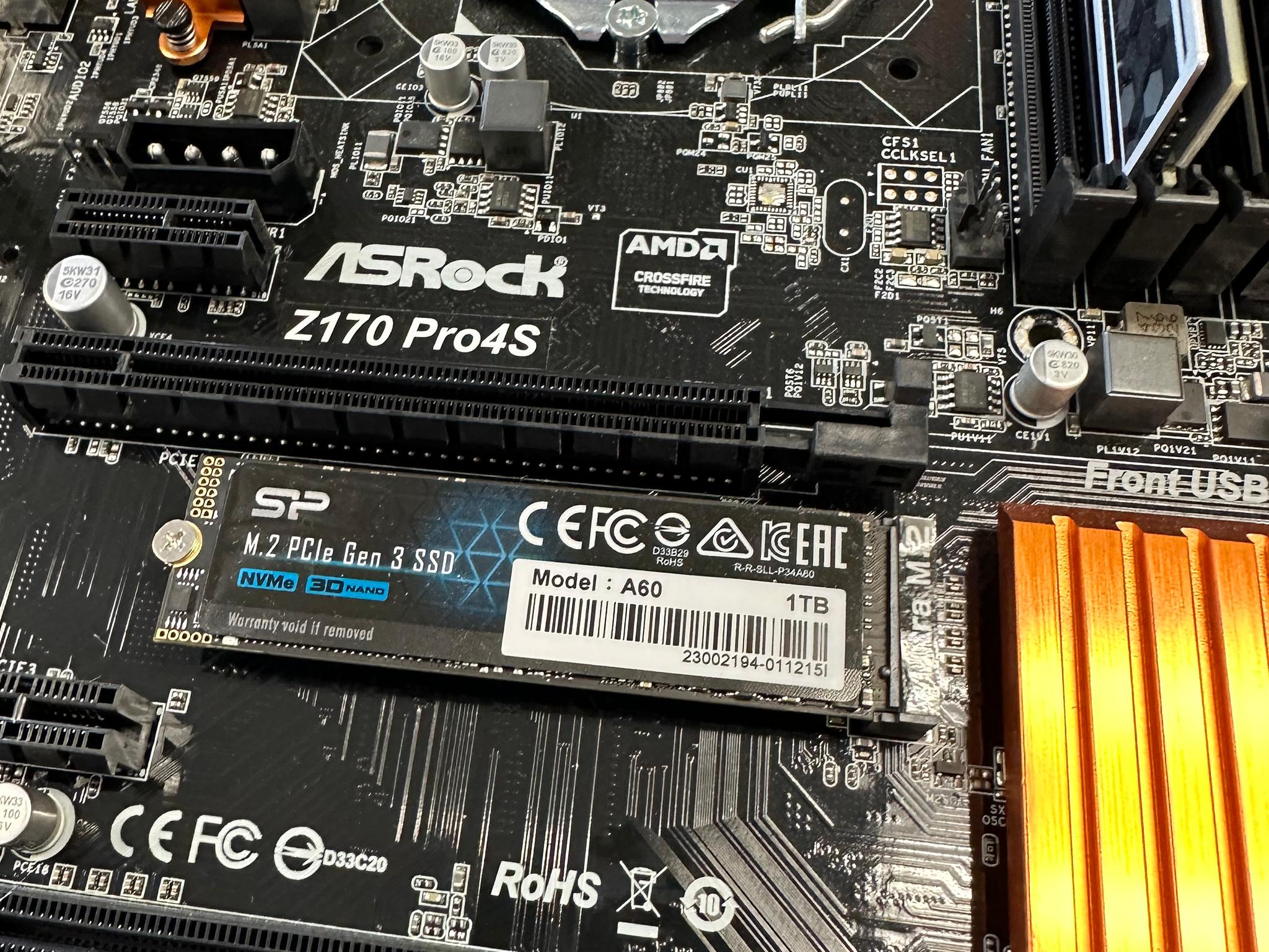 i7 6700 - Z170 - 32gb RAM - 1tb NVMe Combo