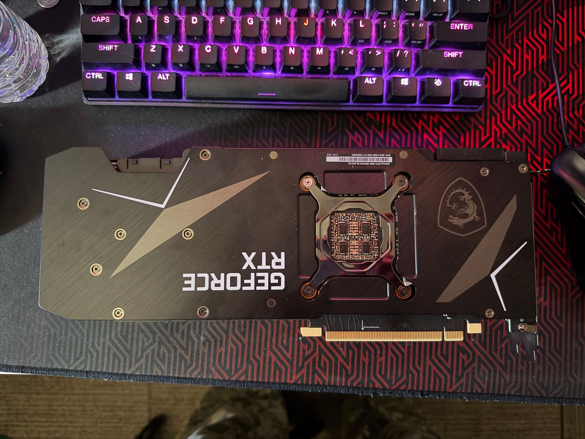 **NOT WORKING** MSI GeForce RTX 3090 VENTUS 3X 24G OC **FOR PARTS**